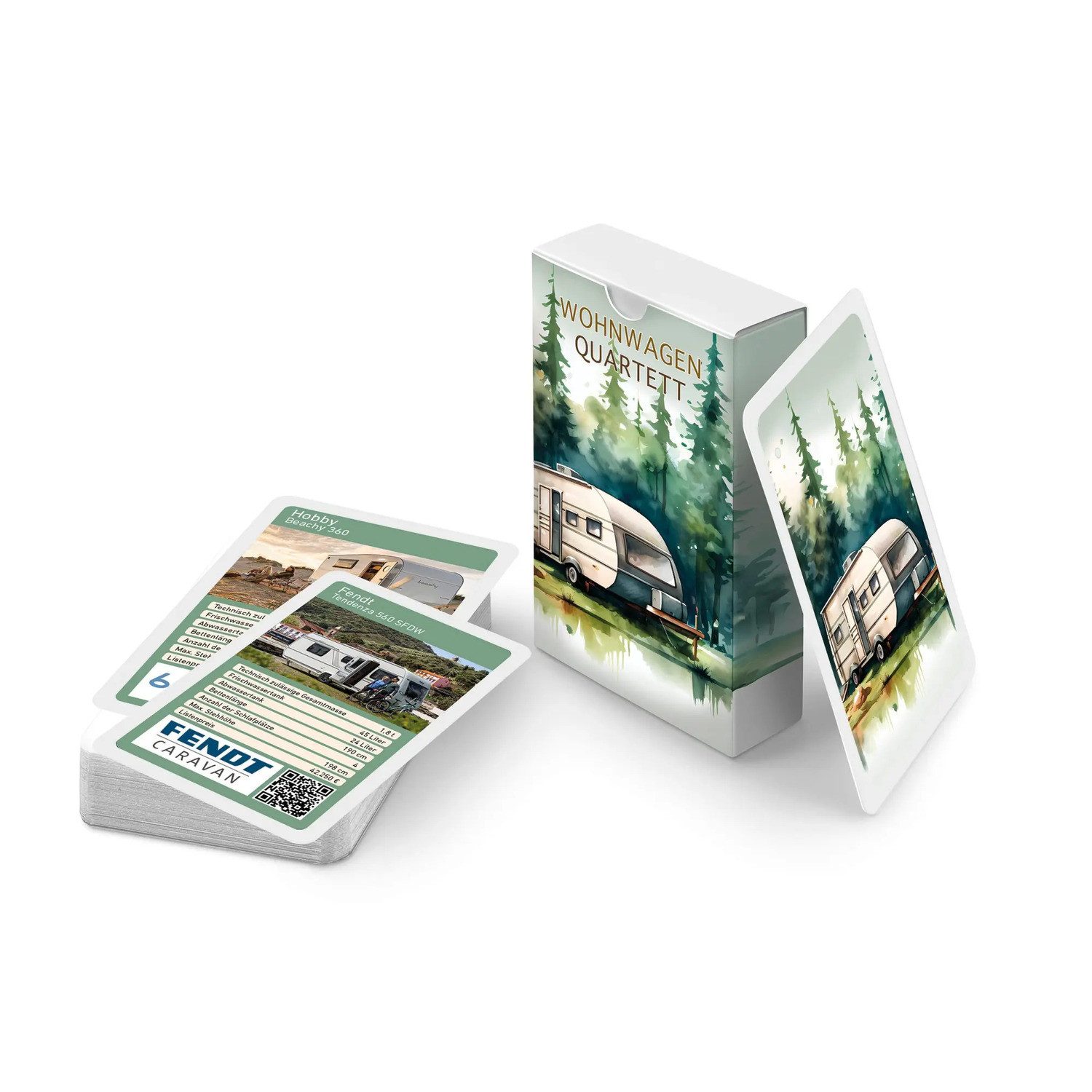 Spiel Das Wohnwagen Quartett