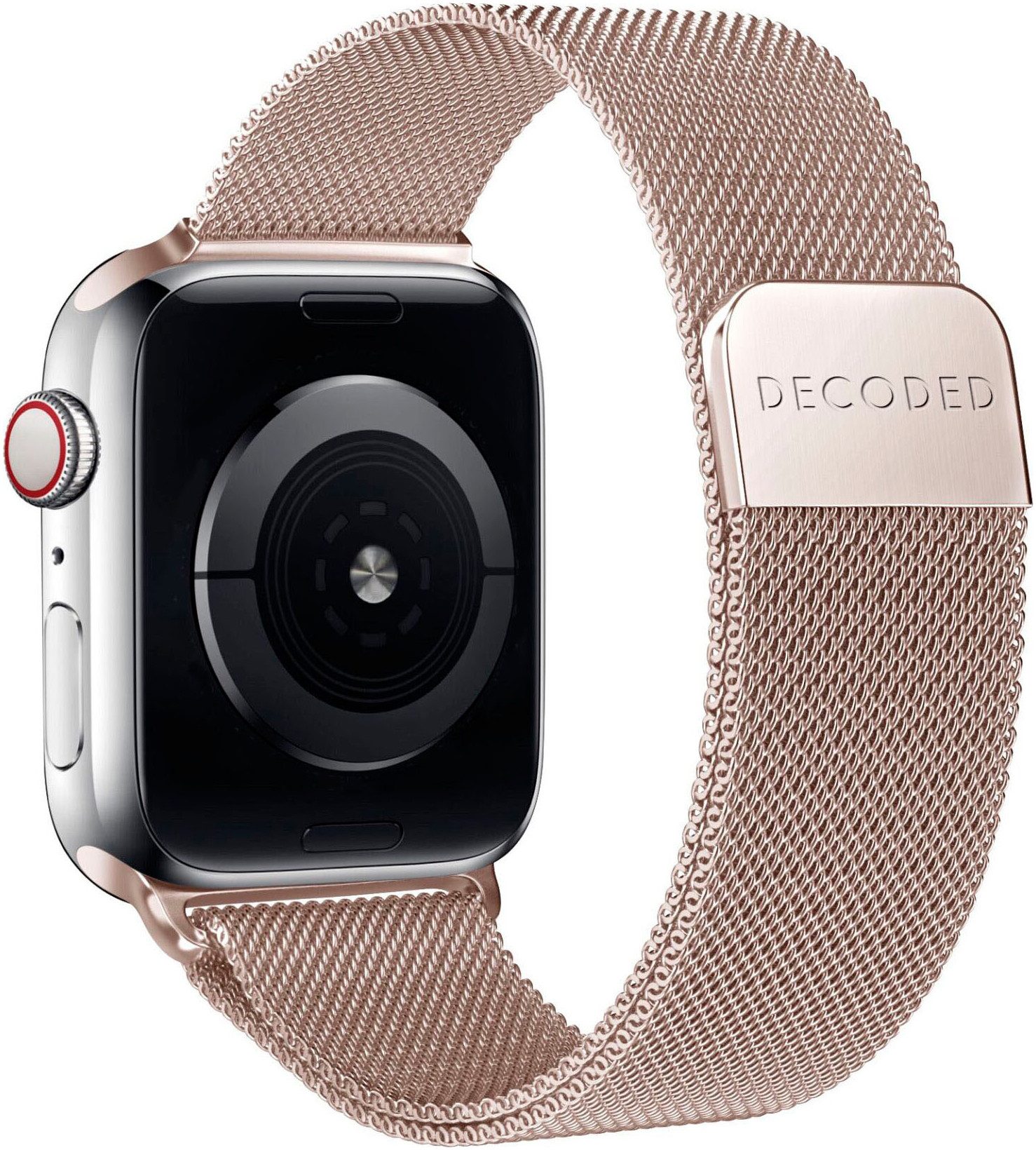 DECODED Smartwatch-Armband Milanaise Traction Strap Black 42/44/45mm günstig online kaufen