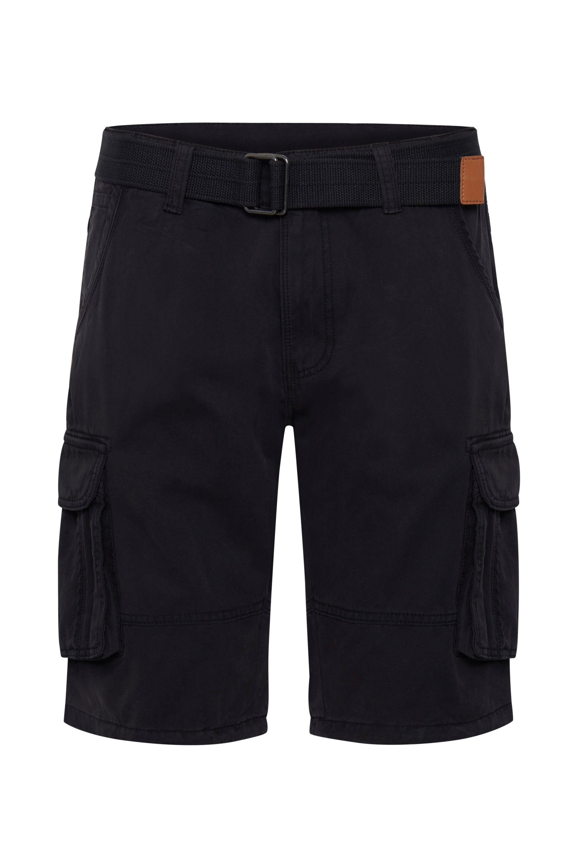 Indicode Cargoshorts IDCosta - Shorts - 59401MM kurze Hose mit Gürtel Black (999)
