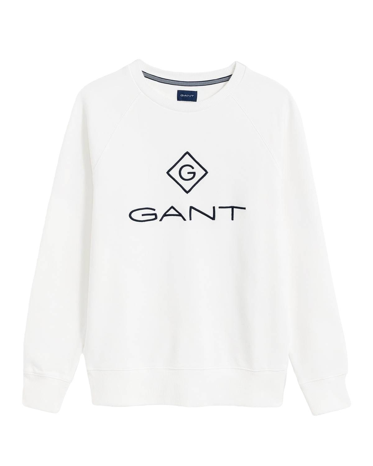Sweater Lock Sweatshirt Ecru Herren Gant Up Sweatshirt - Sweat, C-Neck