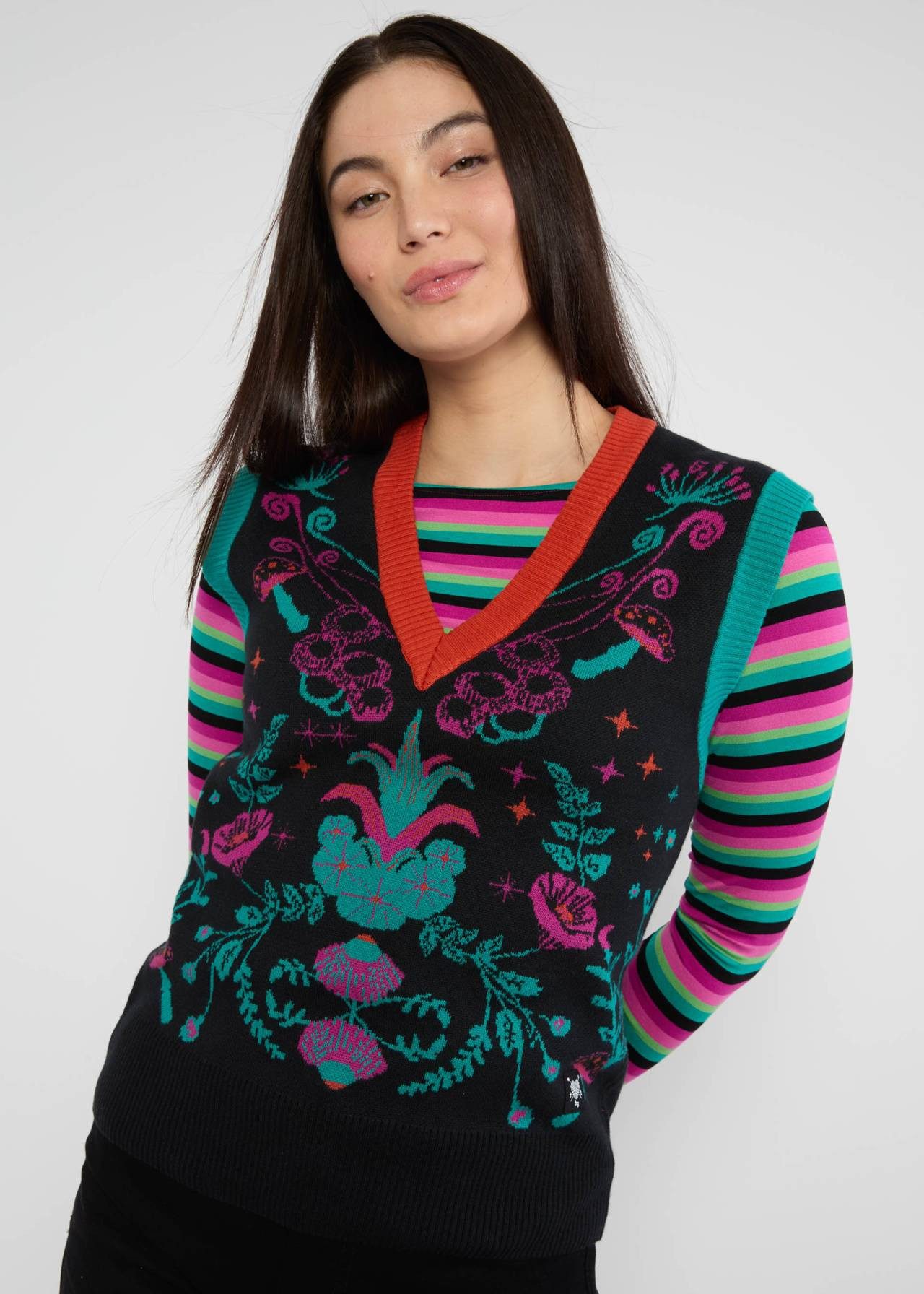 Blutsgeschwister Pullunder - Cute Storyteller Pullunder – nachhaltig aus Strick