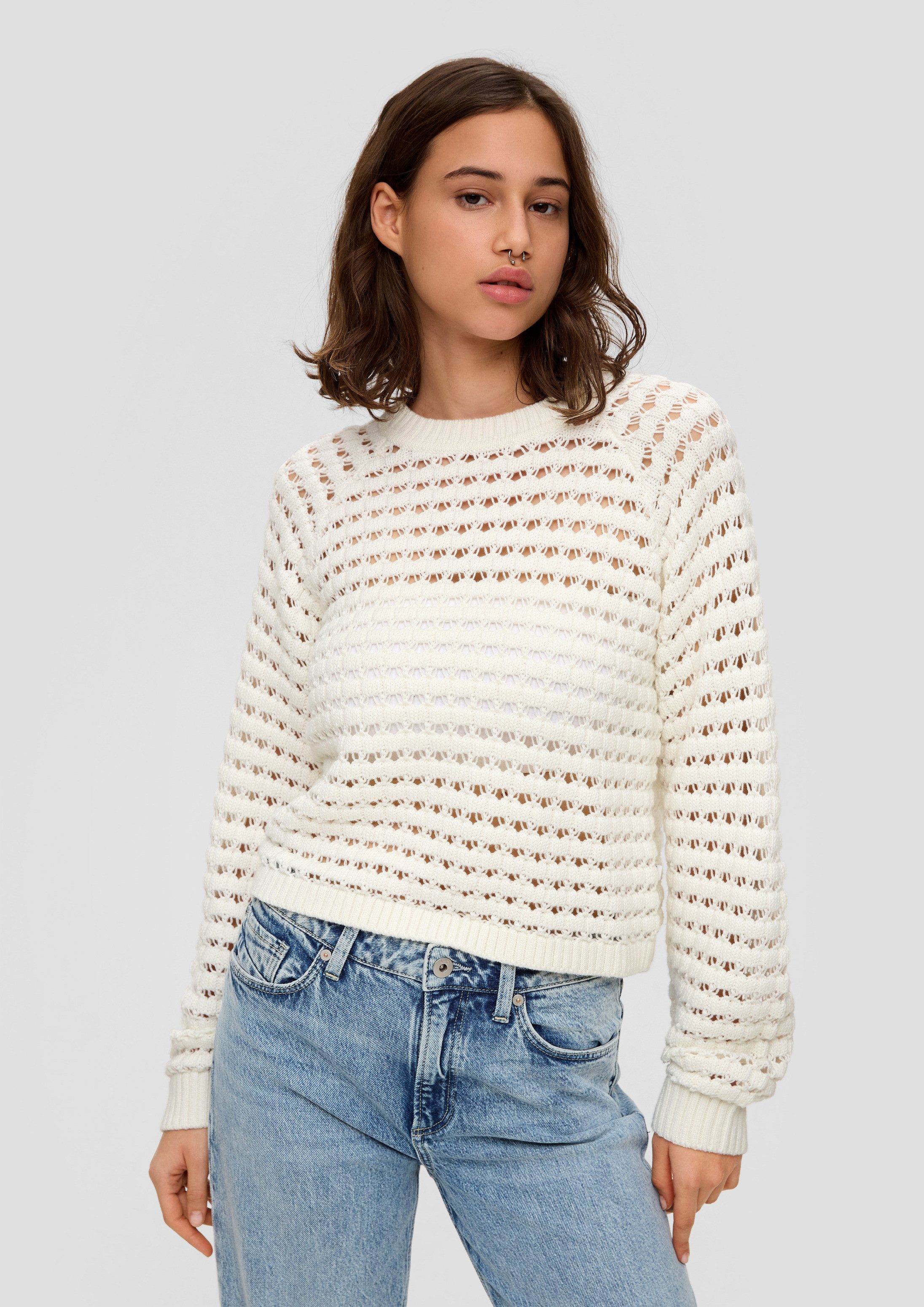 Longpullover Strickpullover
