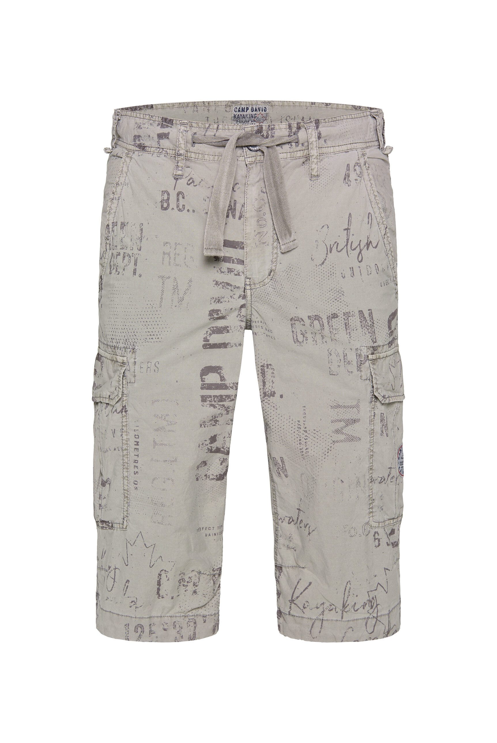 CAMP DAVID Shorts, mit Bindeband innen am Bund günstig online kaufen