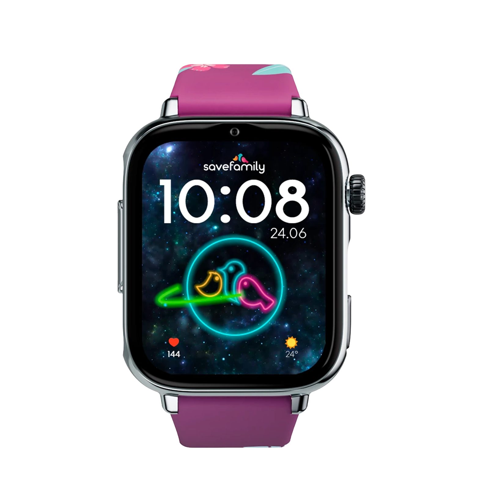 SaveFamily SaveWatch Plus 2 Nano SIM Kinderuhr, GPS, SOS Knopf Smartwatch, SOS-Funktion, GPS, Schulmodus und 2 MP Kamera