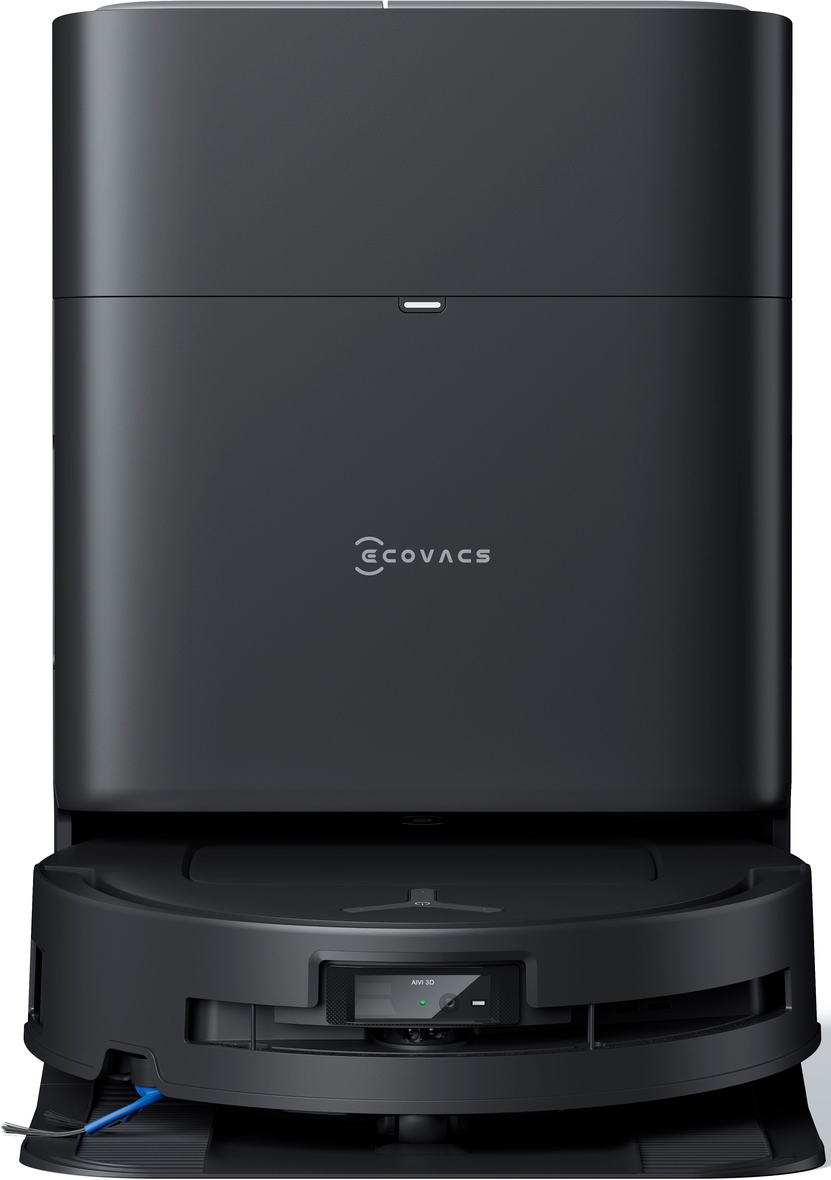 ECOVACS Saugroboter mit Wischfunktion, DEEBOT T80 OMNI, Schwarz, 80 W, und Wischroboter mit Absaugstation
