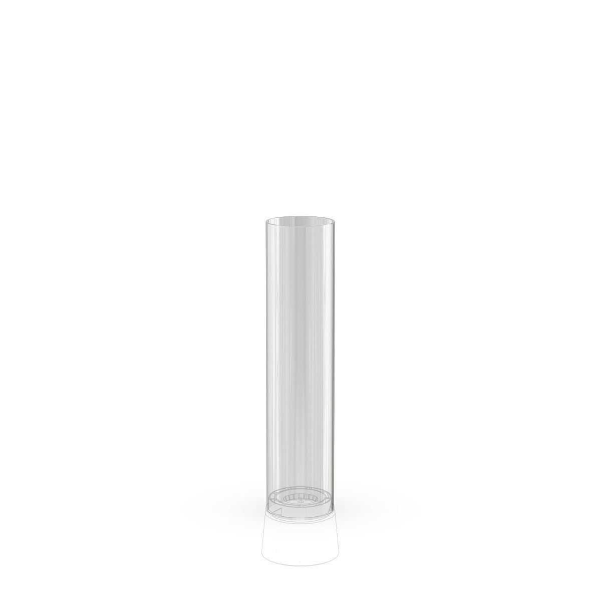 höfats Tischfeuer SPIN air Glaszylinder (Packung, Ersatzglas für SPIN air Tischfeuer, hitzebeständiges Borosilikatglas), original Zubehör