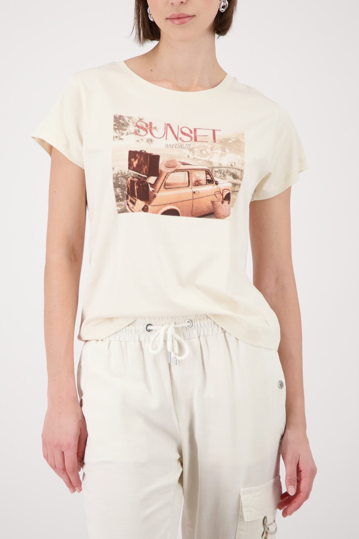Monari T-Shirt Shirt Auto Regular fit mit Autoprint