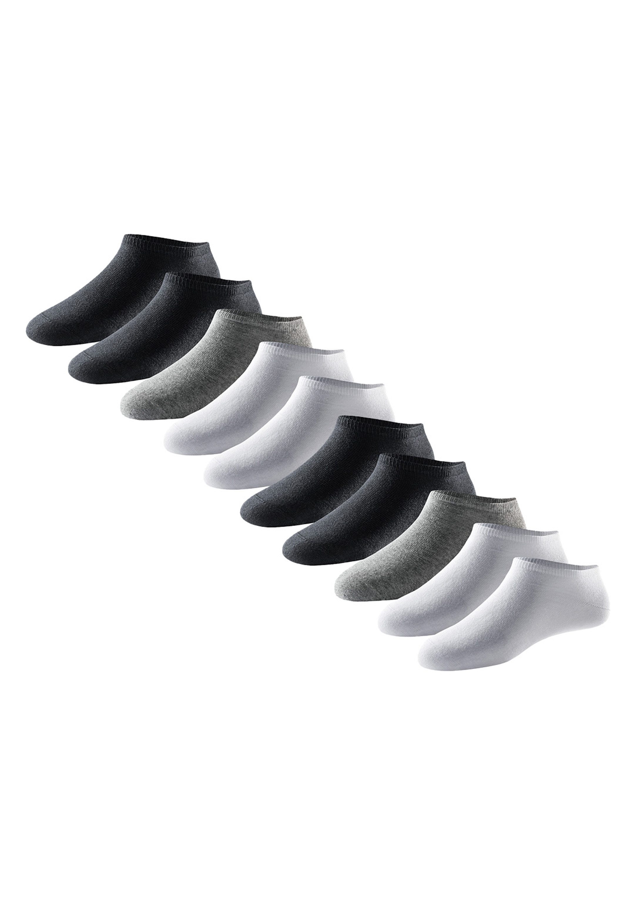 Schiesser Sneakersocken 10er Pack Bluebird (Spar-Set, günstig online kaufen