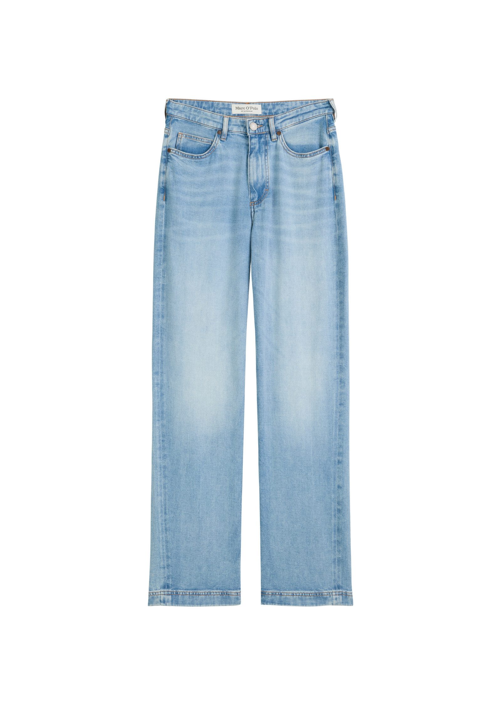 Regular-fit-Jeans aus Organic-Cotton-Mix
