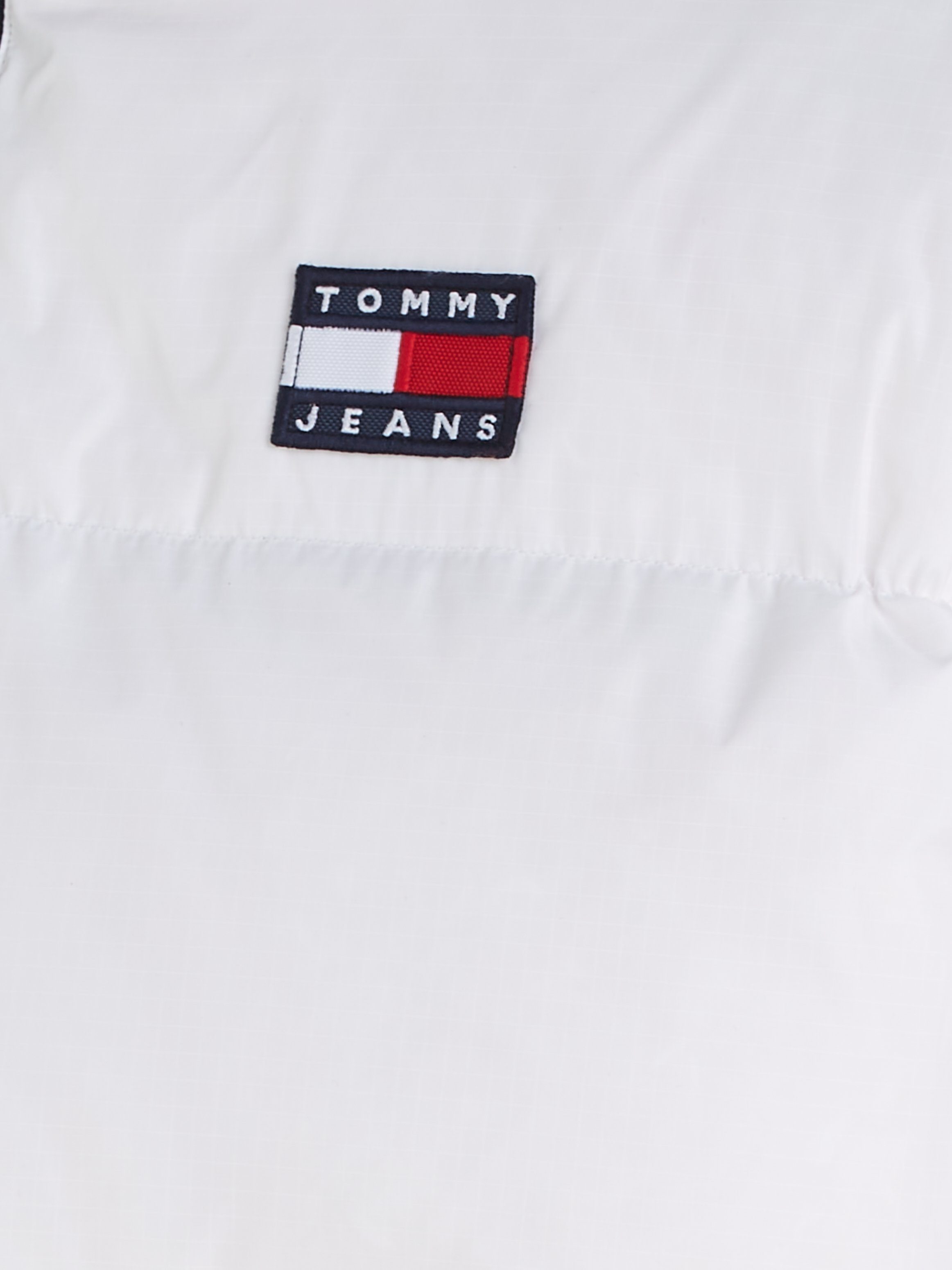White mit Markenlabel ALASKA Steppjacke TJM PUFFER Jeans Tommy