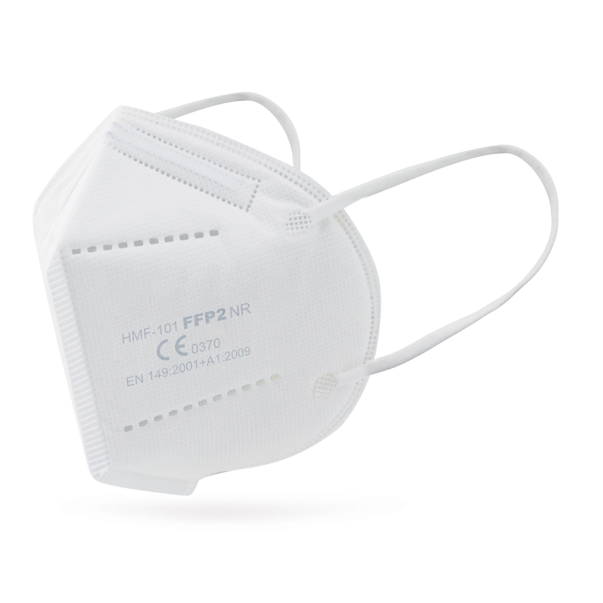 Mund-Nasen-Maske CN FFP2-Maske weiß - einzeln verpackt (25er Box)