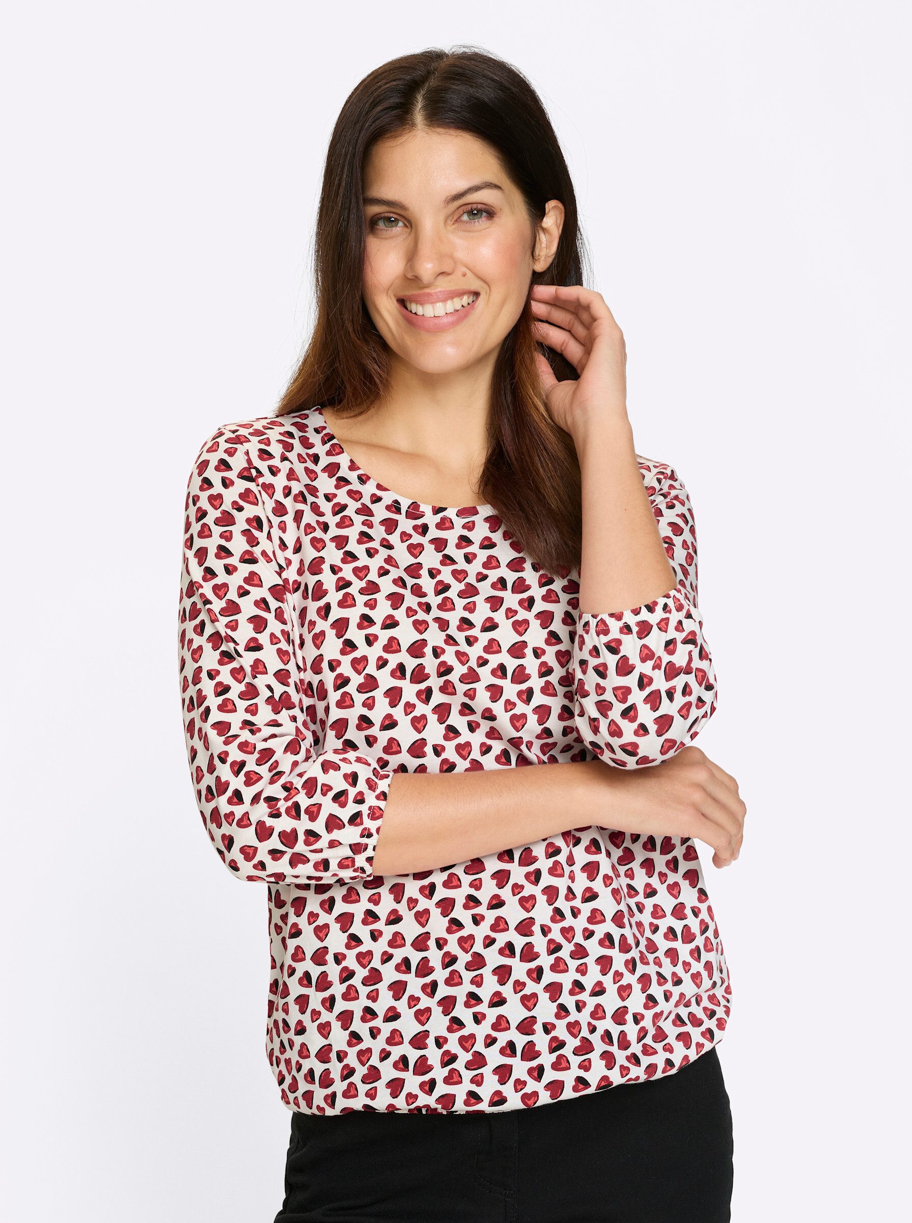 T-Shirt 3/4-Arm-Shirt 3/4-Arm