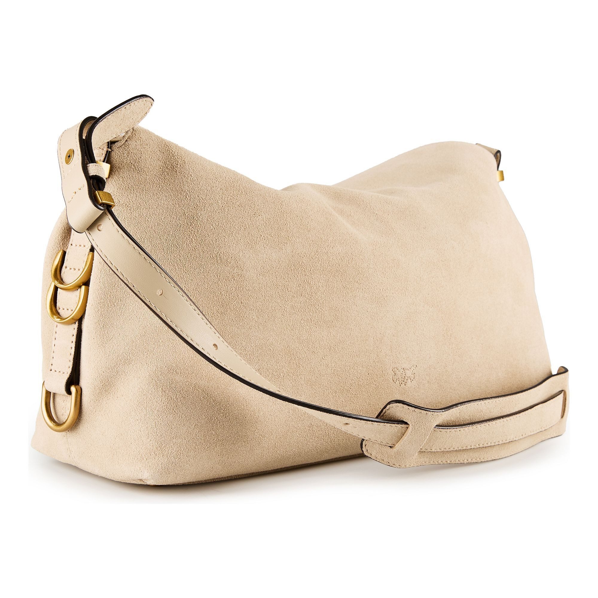 PINKO Schultertasche Saddle Horizontal, Leder