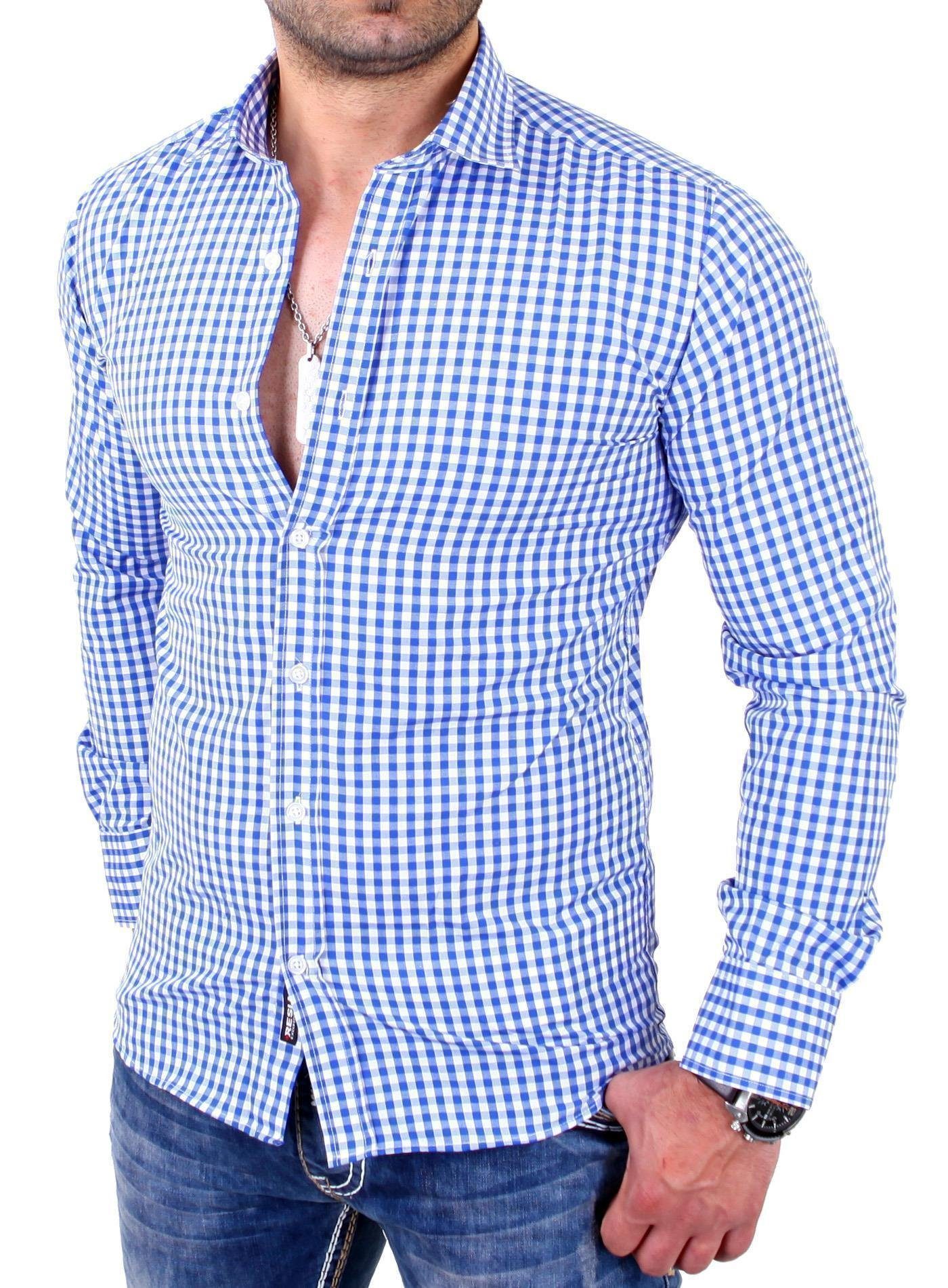 Reslad Businesshemd Reslad Herren Hemd Vichy günstig online kaufen