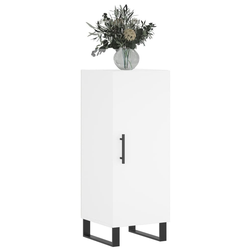 vidaXL Sideboard Sideboard Weiß 34,5x34x90 cm Holzwerkstoff (1 St)