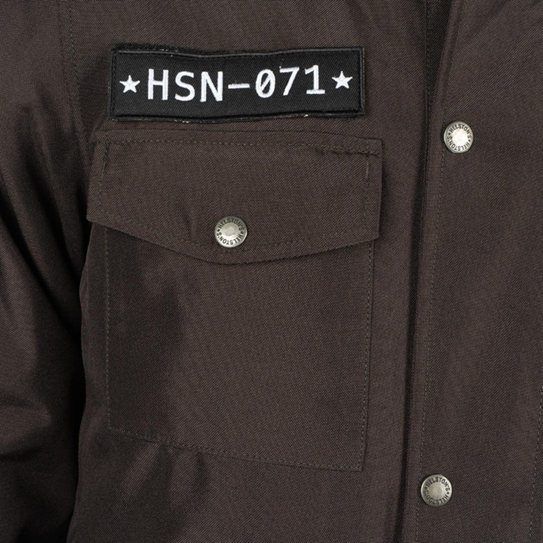 Helstons Motorradjacke Trooper Motorrad Textiljacke Rückenprotektor enthalten,Ellenbogenprotektoren enthalten,herausn