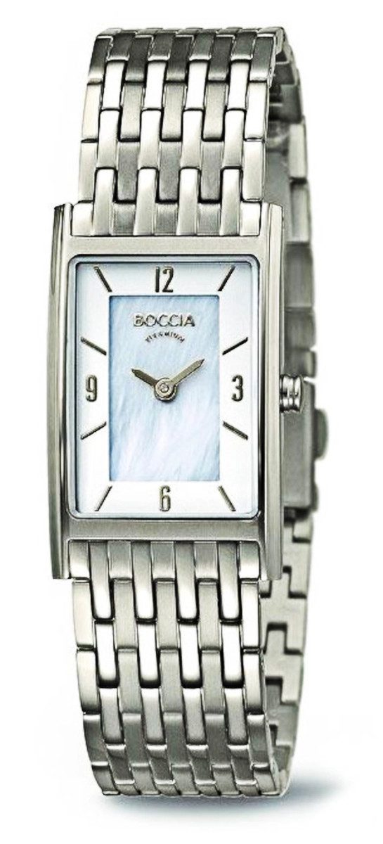 Boccia Quarzuhr Damenuhr Titanuhr - Boccia Modell: 3212-06 günstig online kaufen