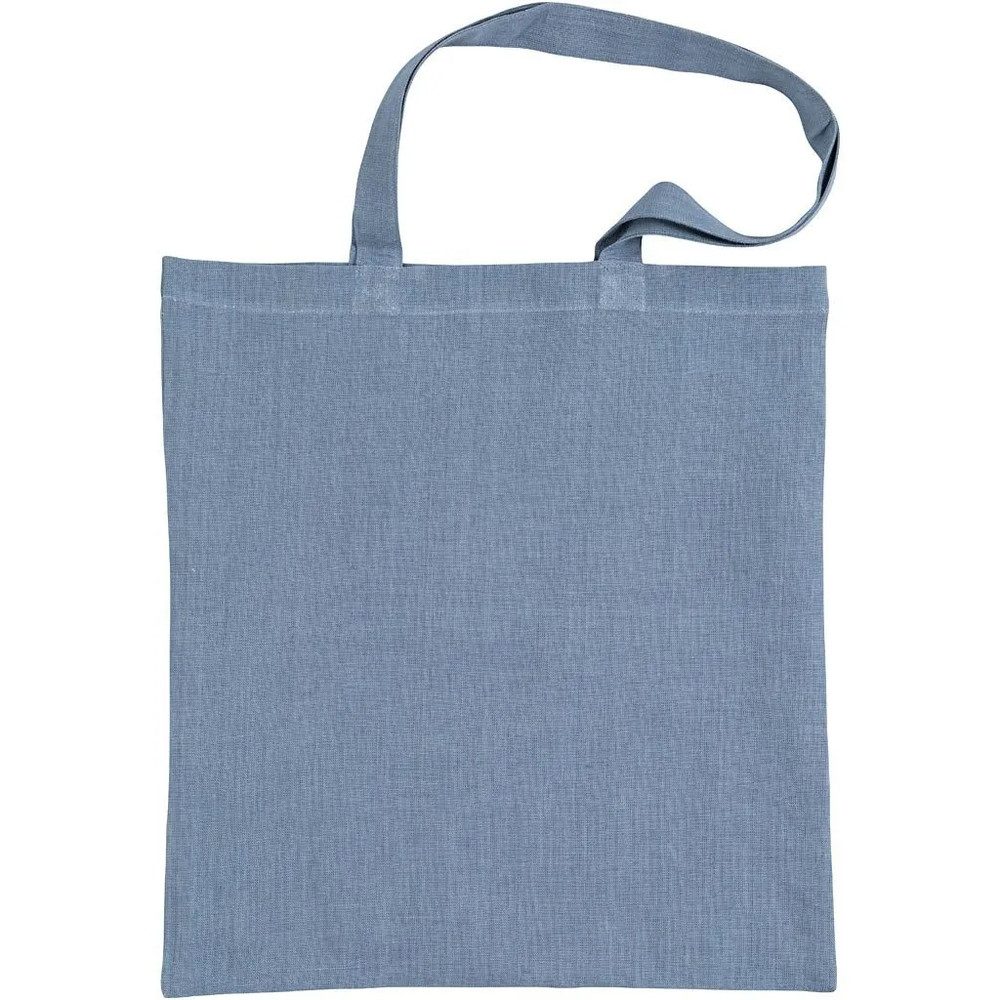 creativ company Henkeltasche creativ company Stofftasche taubenblau 38x42cm