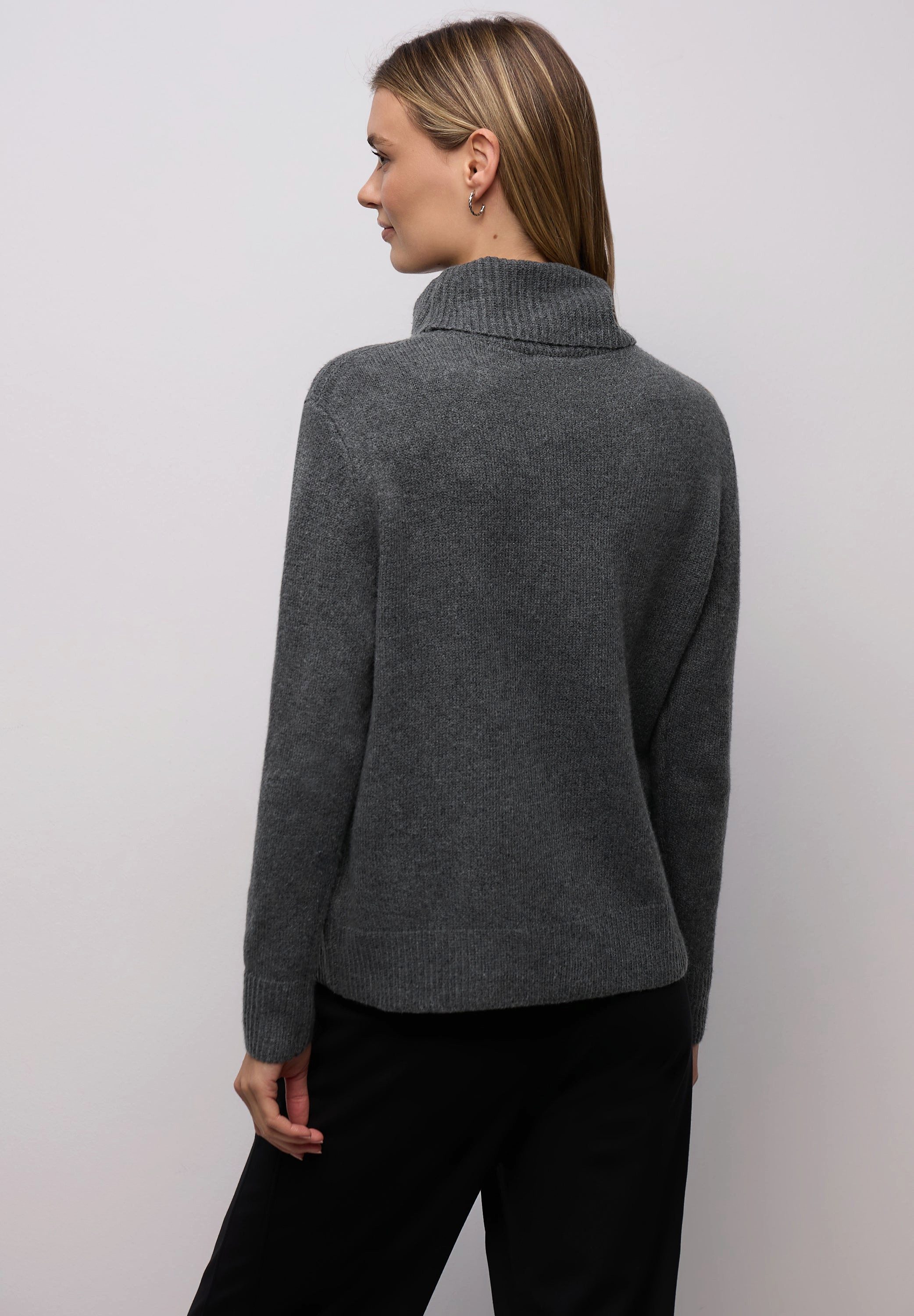 STREET ONE Rollkragenpullover Softer Rollkragenpullover (1-tlg) günstig online kaufen