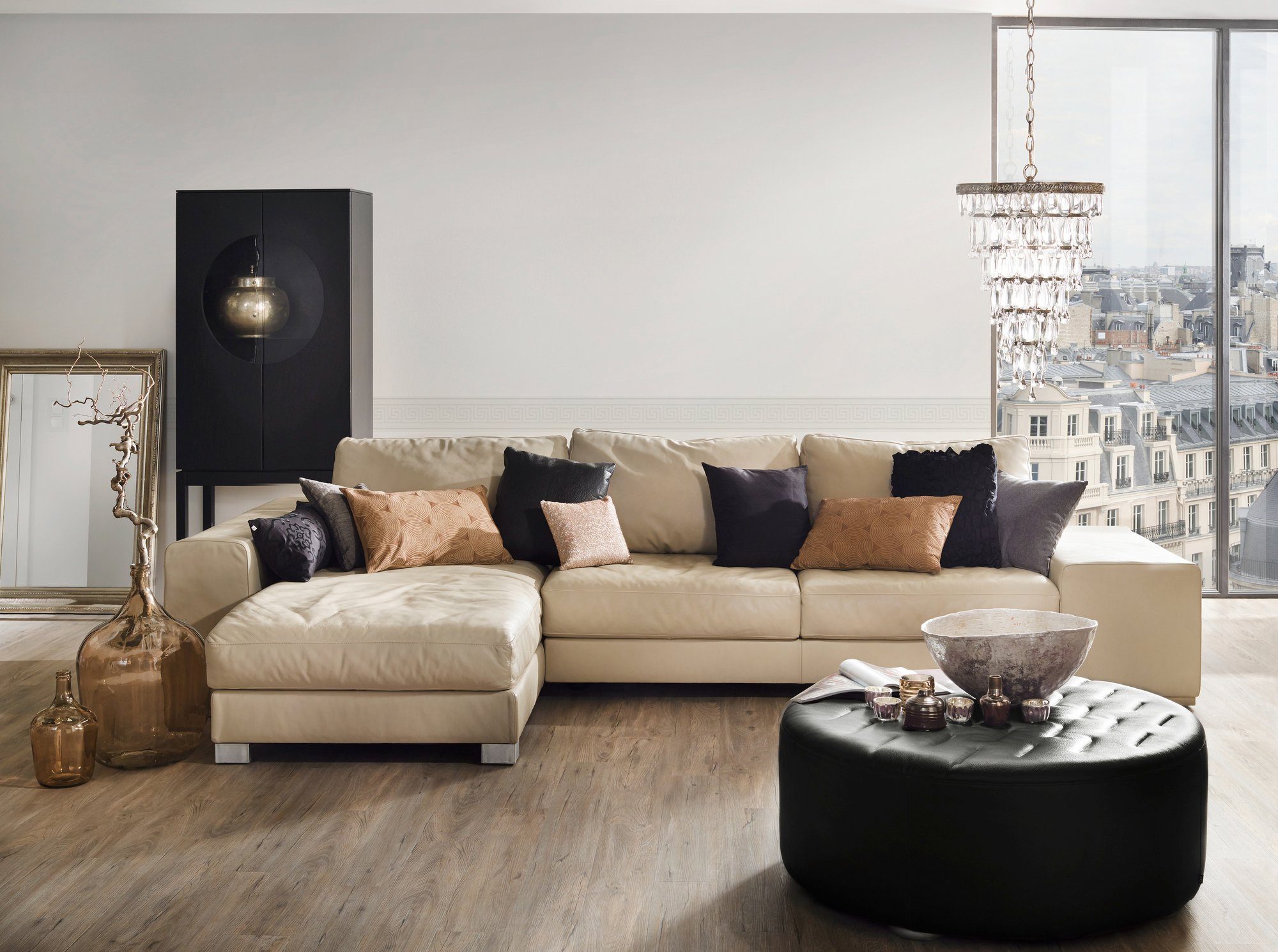 A.S. Création Bordüre Only Borders, aufgeschäumt, Motiv, geometrisch, grafisch, Vinyl Wand Schräge Tür Borte Wohnzimmer Schlafzimmer Küche Flur Design