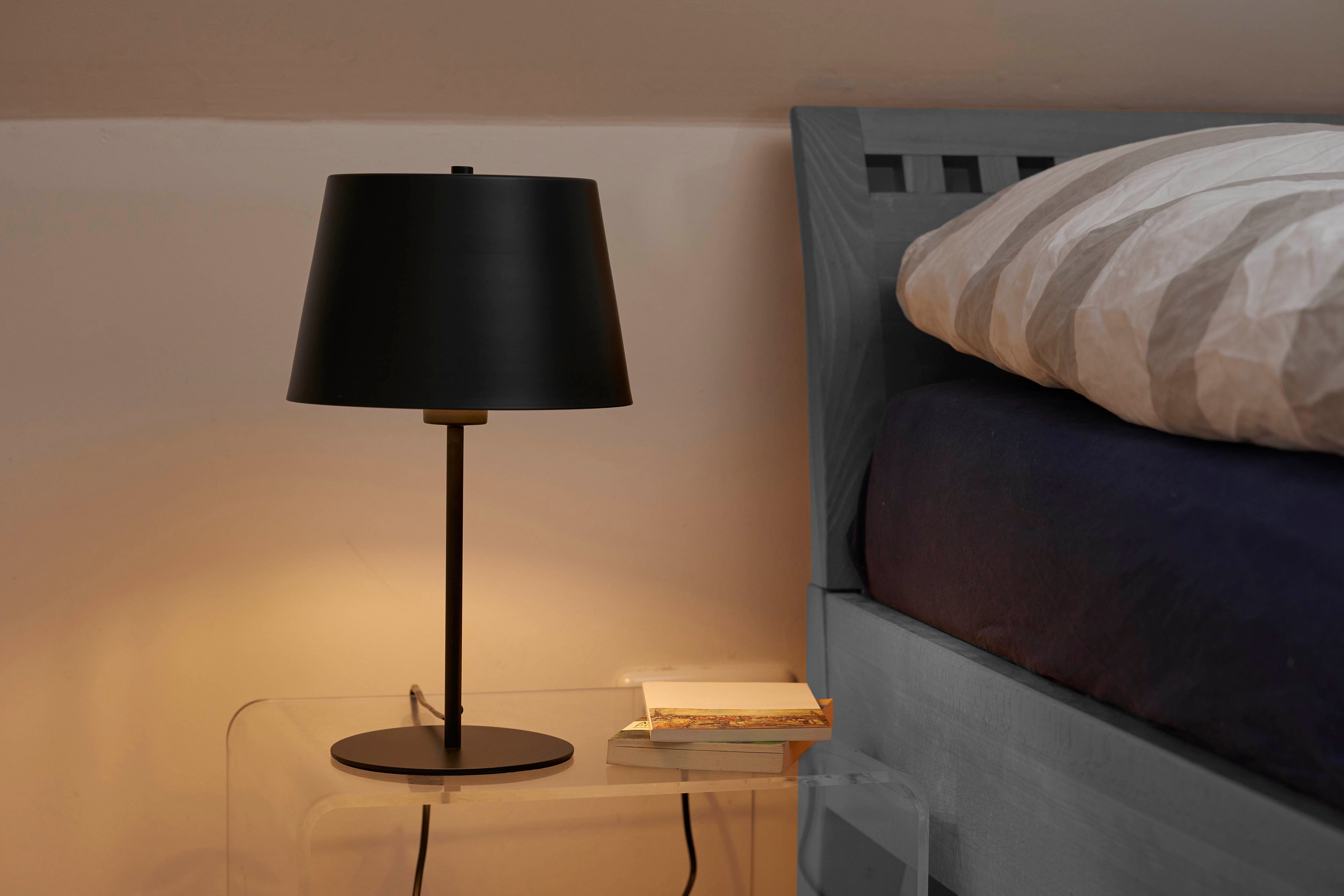 Northpoint LED Schreibtischlampe Northpoint LED Design Metall Tischleuchte warmweiß Schnurschalter E27 – Bild 3 von 3