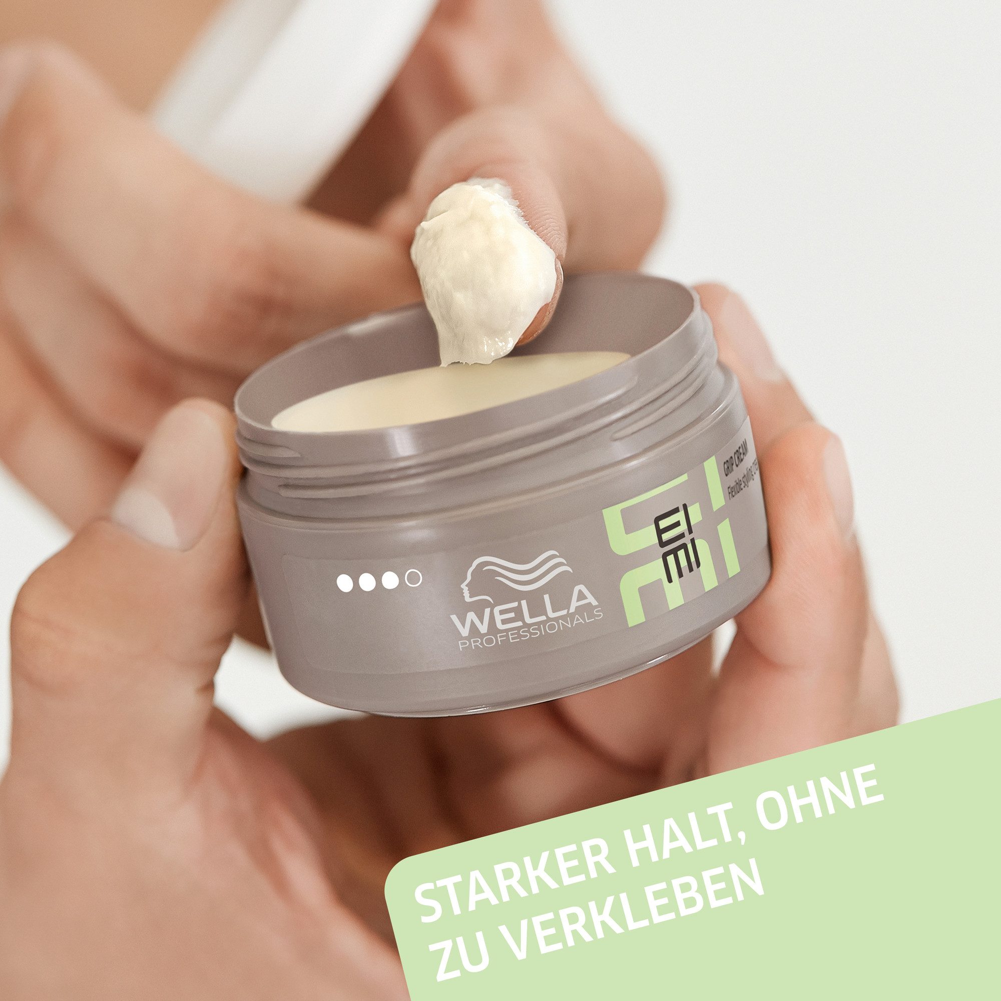 Wella Professionals Styling-Creme EIMI GRIP CREAM, leicht modellierbar, starker Halt, flexibel, nicht klebend