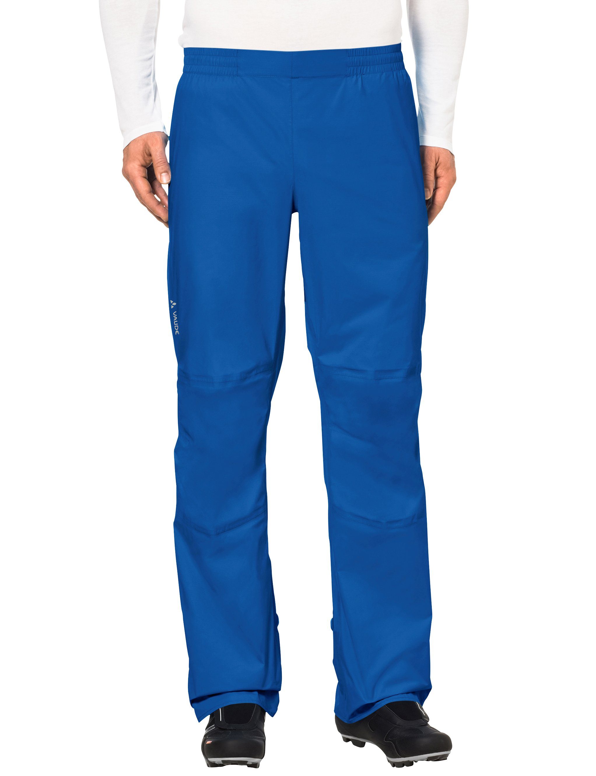 Men's Knopf signal Grüner Pants Drop Funktionshose blue VAUDE (1-tlg) II