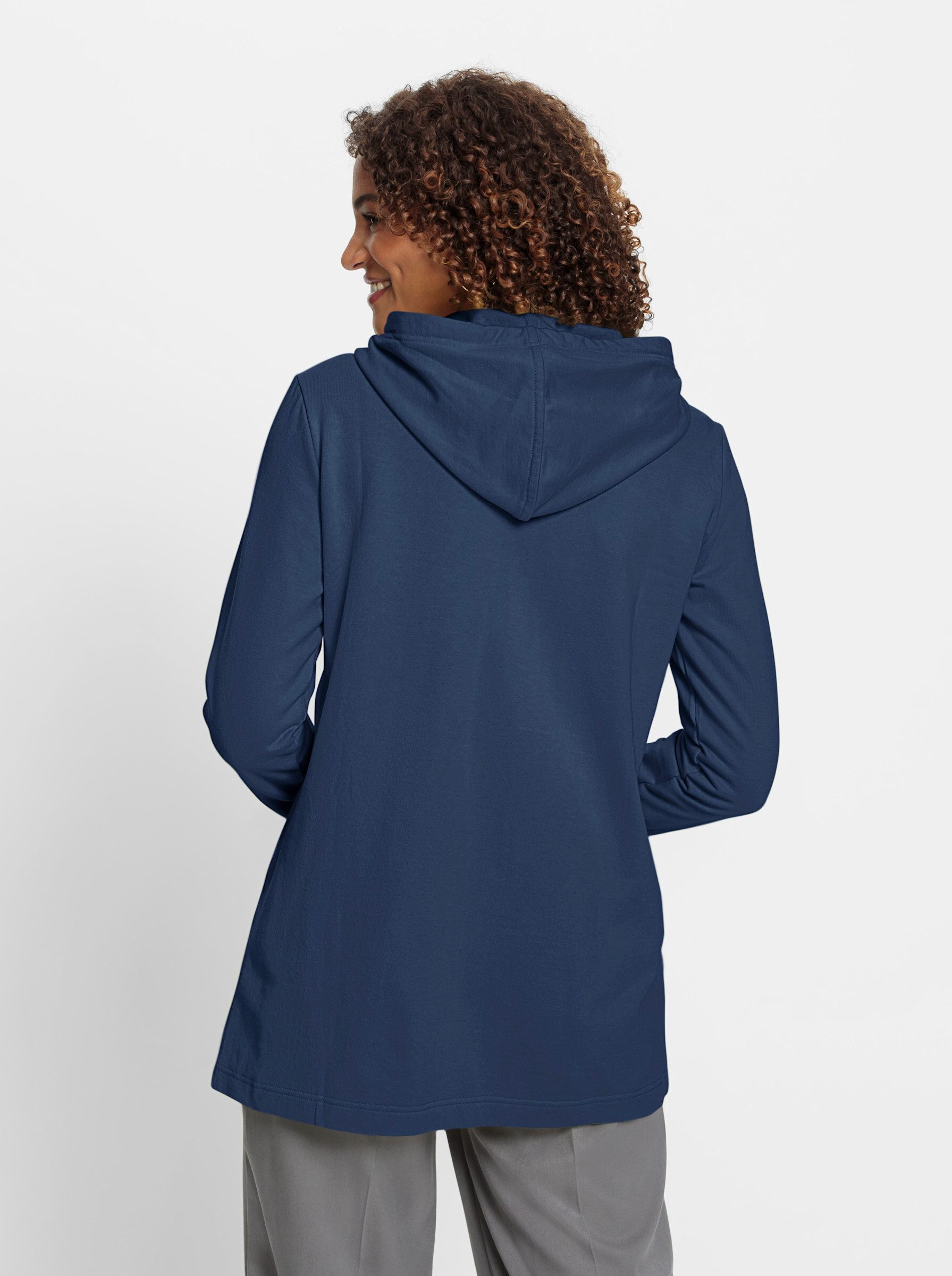 Casual Looks Shirtjacke "Sweatjacke", (1 tlg.) günstig online kaufen