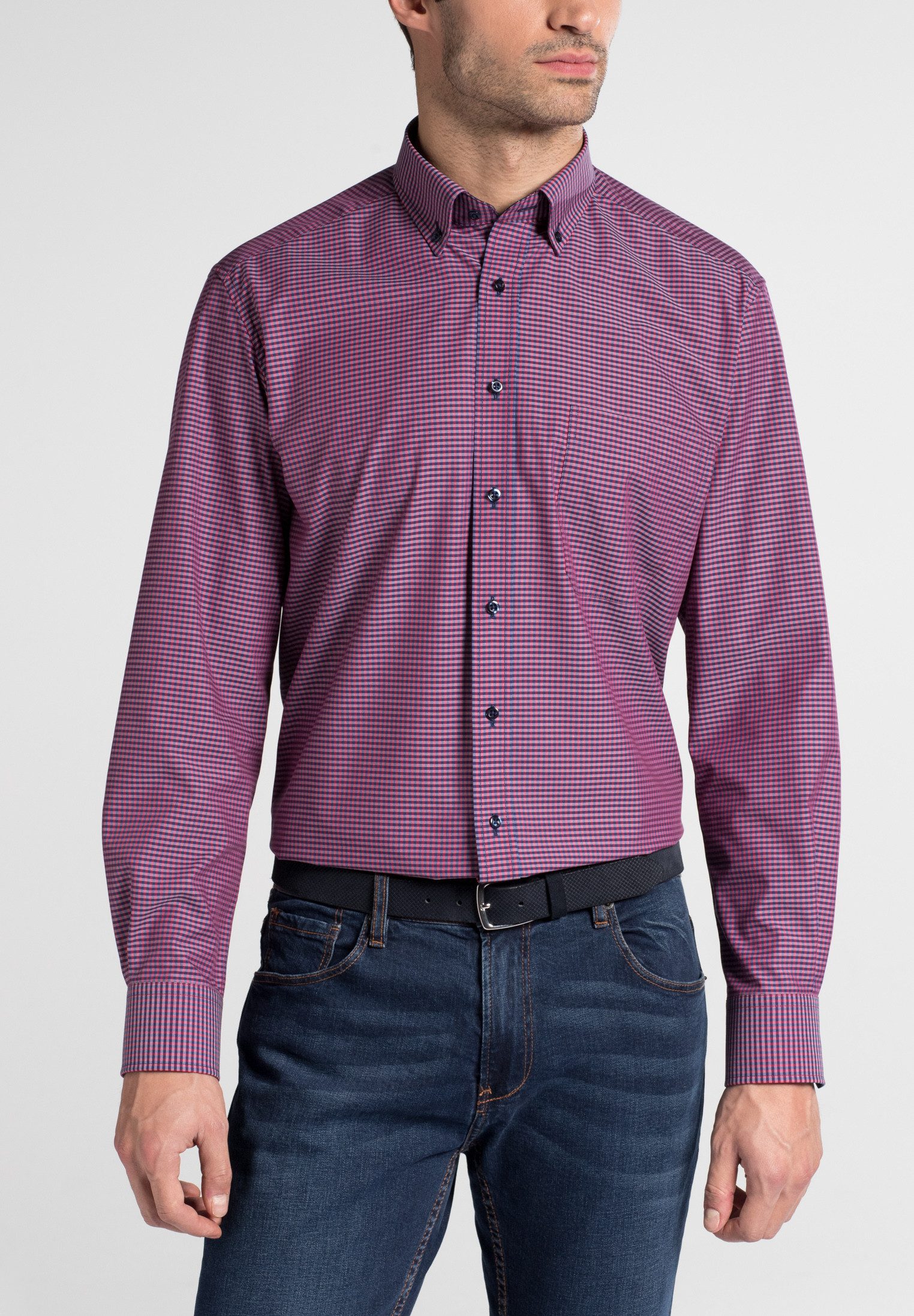 Eterna Langarmhemd 8913, Langarm-Hemd Comfort Fit günstig online kaufen