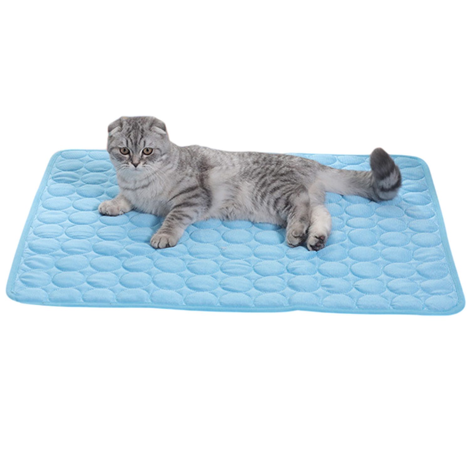 Hundematte Kühlmatte für Katzen und Hund, Haustier Eisseide Sommer