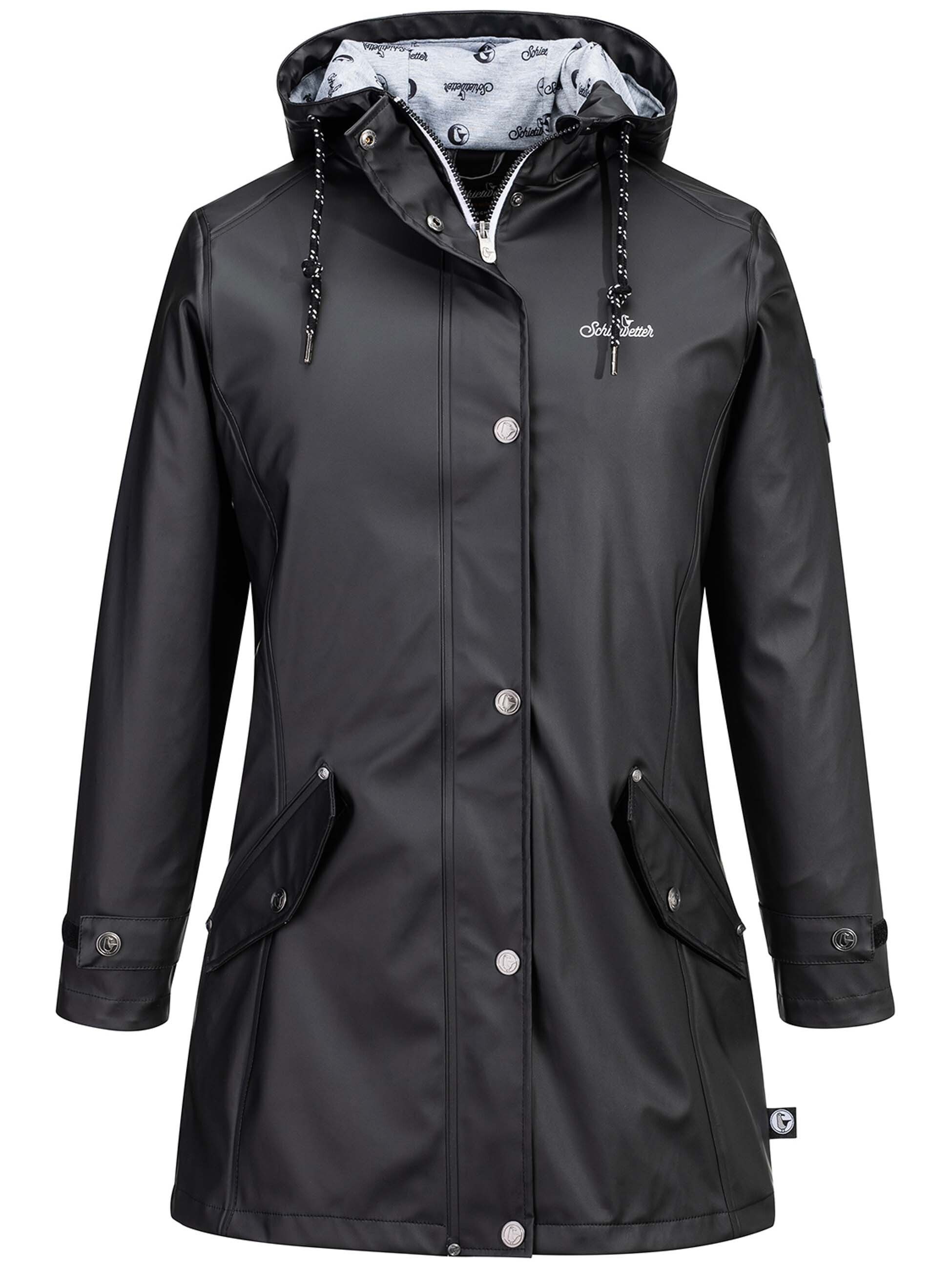 Schietwetter Regenjacke Damen Regenjacke Landratte Mimi verschweißte Nähte