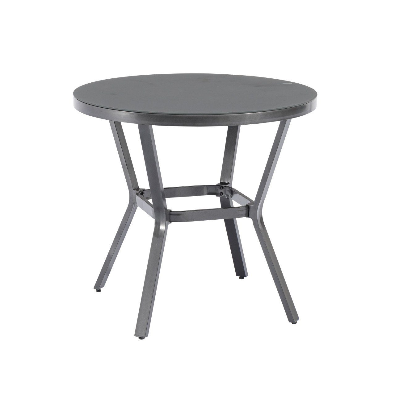 Gartentisch TrendLine Aluminiumtisch Pero Ø 80 cm
