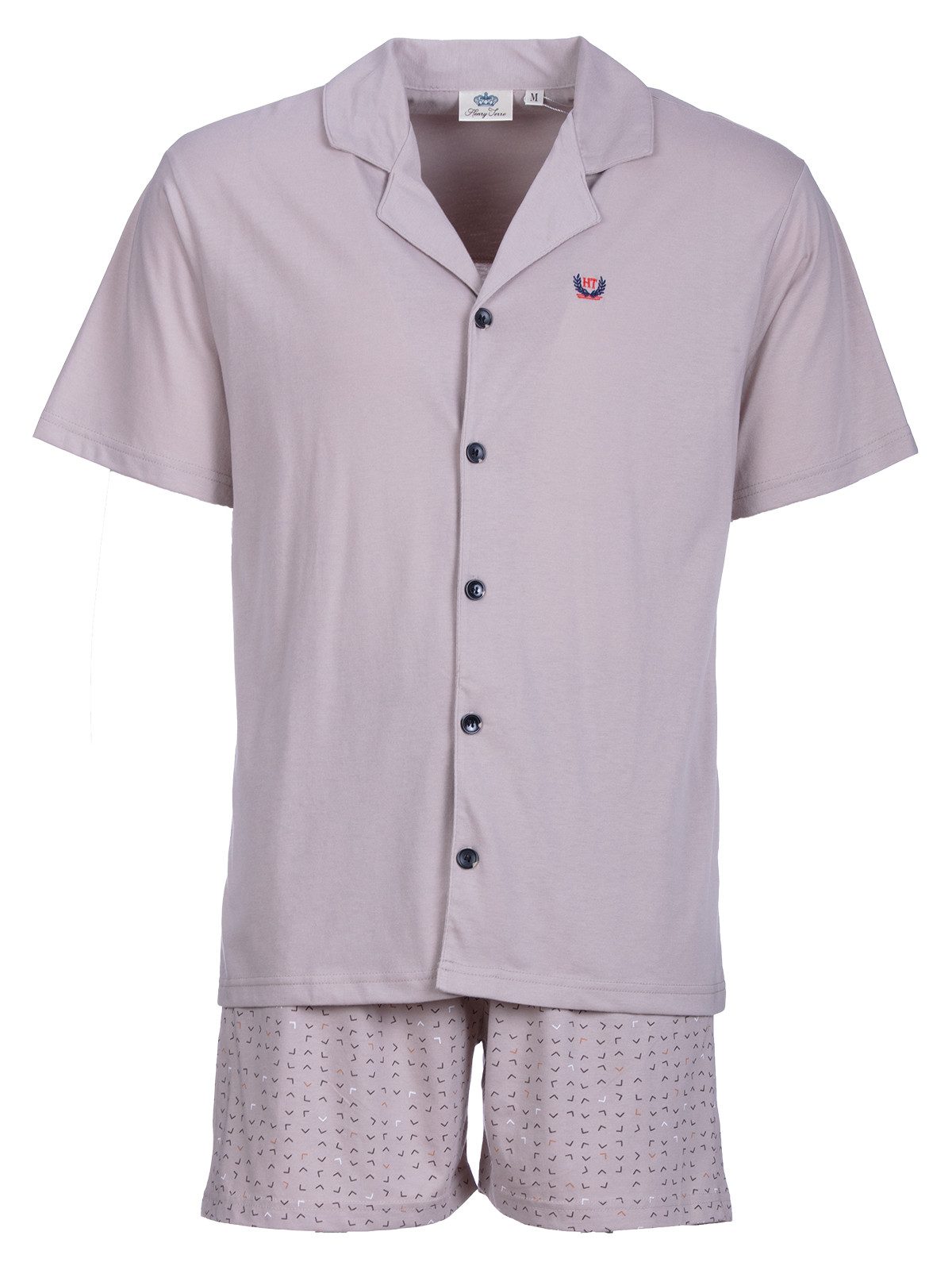 Henry Terre Shorty Pyjama Set Kurz - Karl Graphik Design Shorts
