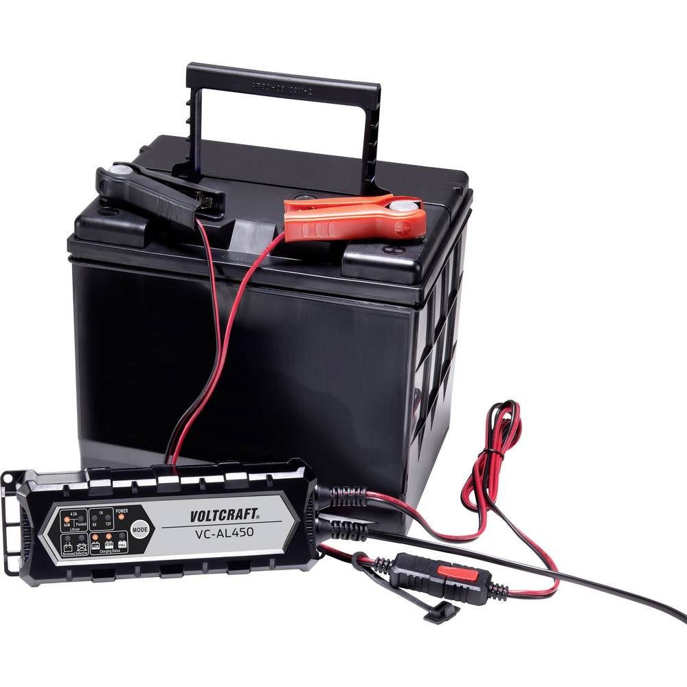 Autobatterie-Ladegerät Ladungserhaltung) Regenerieren, Automatikladegerät VOLTCRAFT (Auffrischen, 6V/12V 4.5A