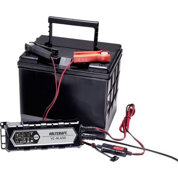VOLTCRAFT Automatikladegerät 6V/12V 4.5A Autobatterie-Ladegerät (Auffrischen, Regenerieren, Ladungserhaltung)