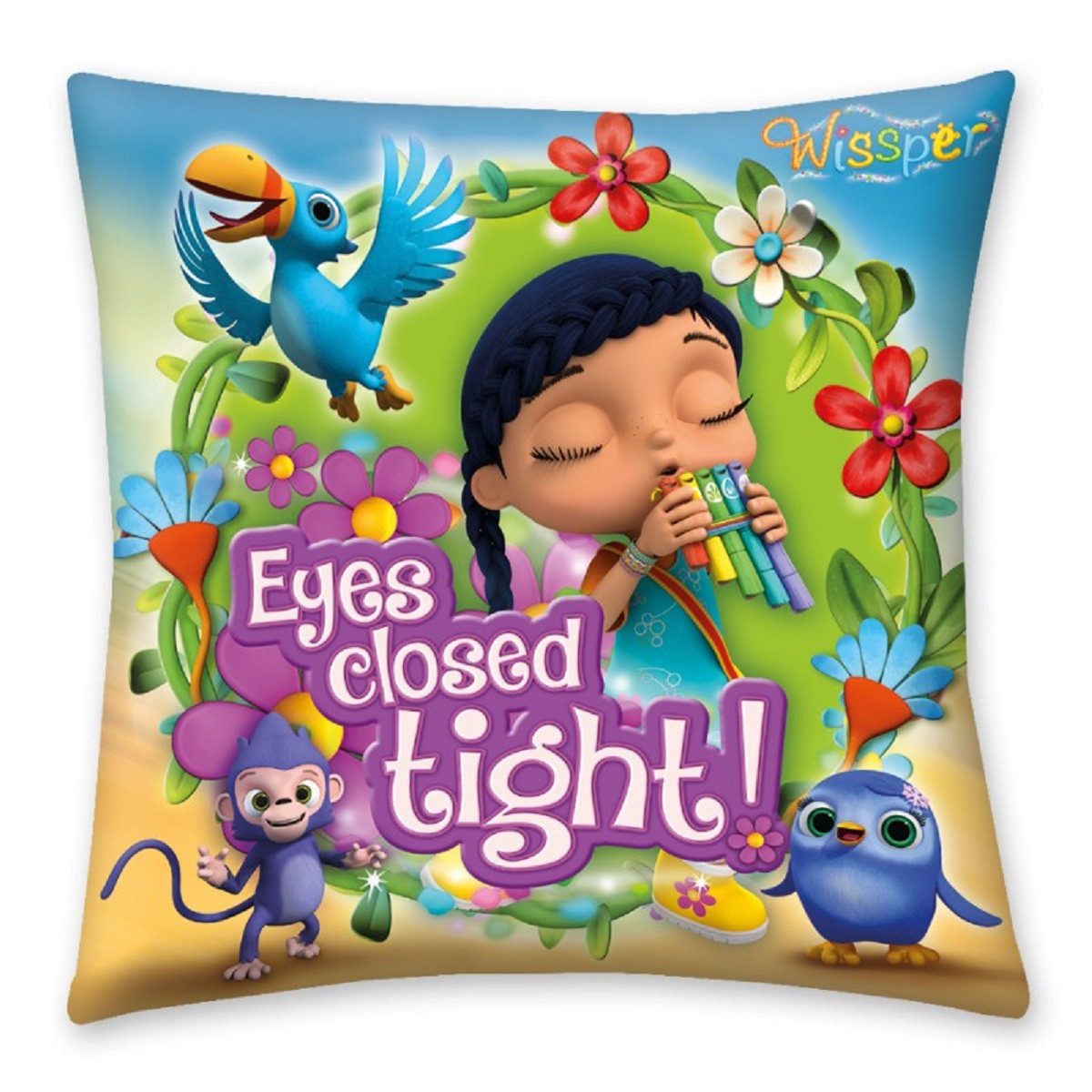 COFI 1453 Dekokissen - Kuschelkissen (1 Stk) 40 x 40 cm aus Polyester