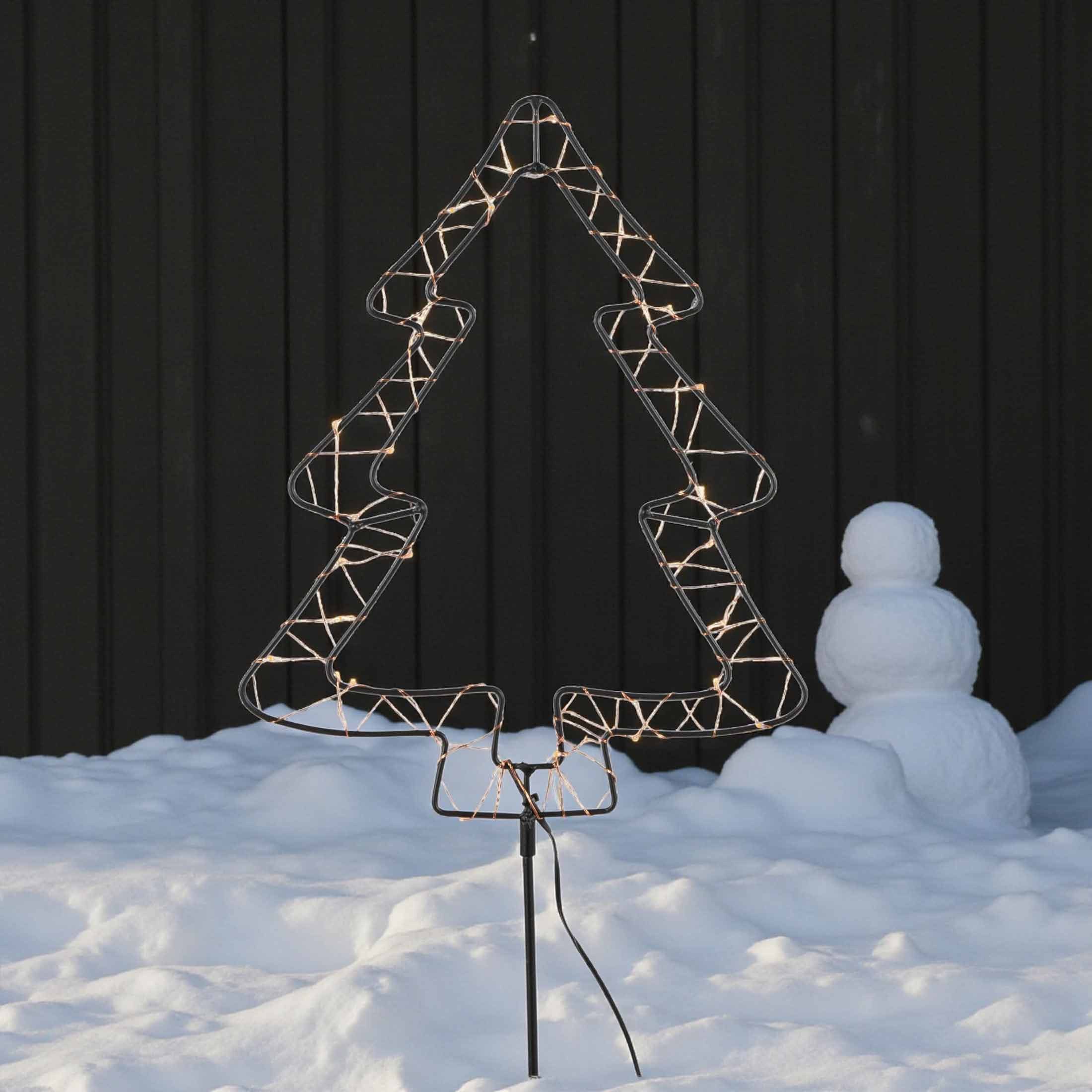 Coen Bakker Deco BV Gartenstecker (1-St) LED Tannenbaum 40 LED Classic warm günstig online kaufen