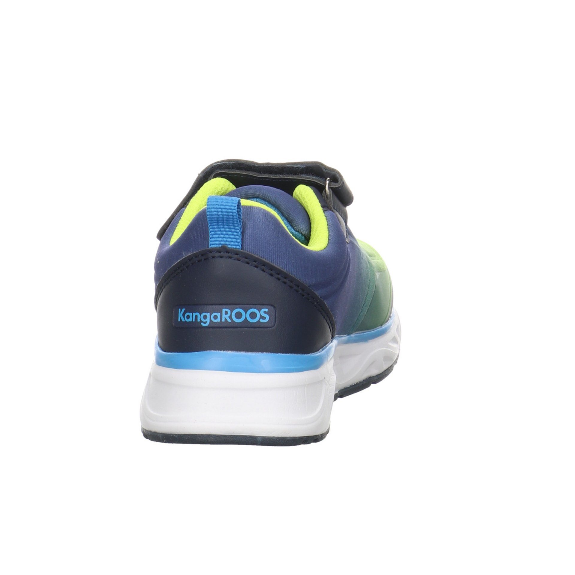 KangaROOS K-OK Airos Sneaker Logoschriftzug Synthetikkombination navy/lime Sneaker