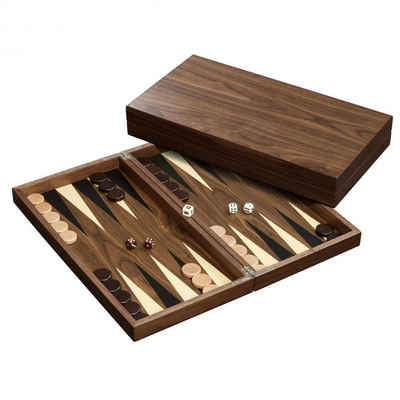 Philos Spiel, Backgammon - Kassette - Pantelis - Holz - groß