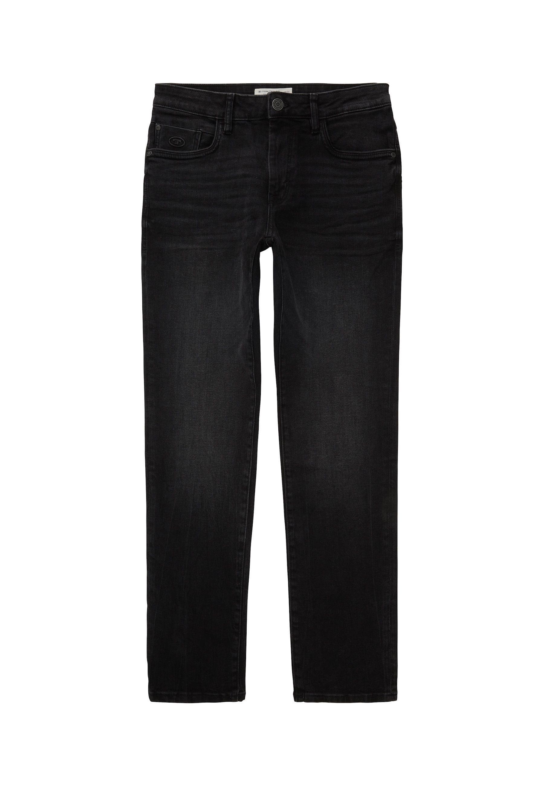 TOM TAILOR 5-Pocket-Jeans Jeans Josh Five-Pocket-Style lange Hose Slim Fit (1-tlg)