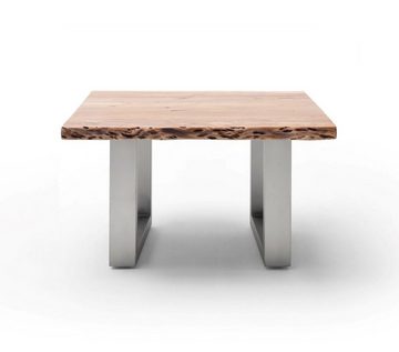 MCA furniture Couchtisch Cartagen, Baumkante Akazie-massiv U-Form quadratisch natur