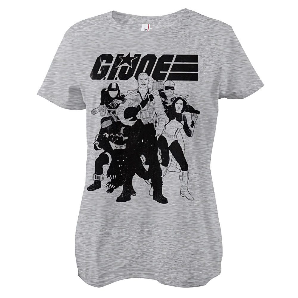 G.I. Joe T-Shirt Characters Girly Tee