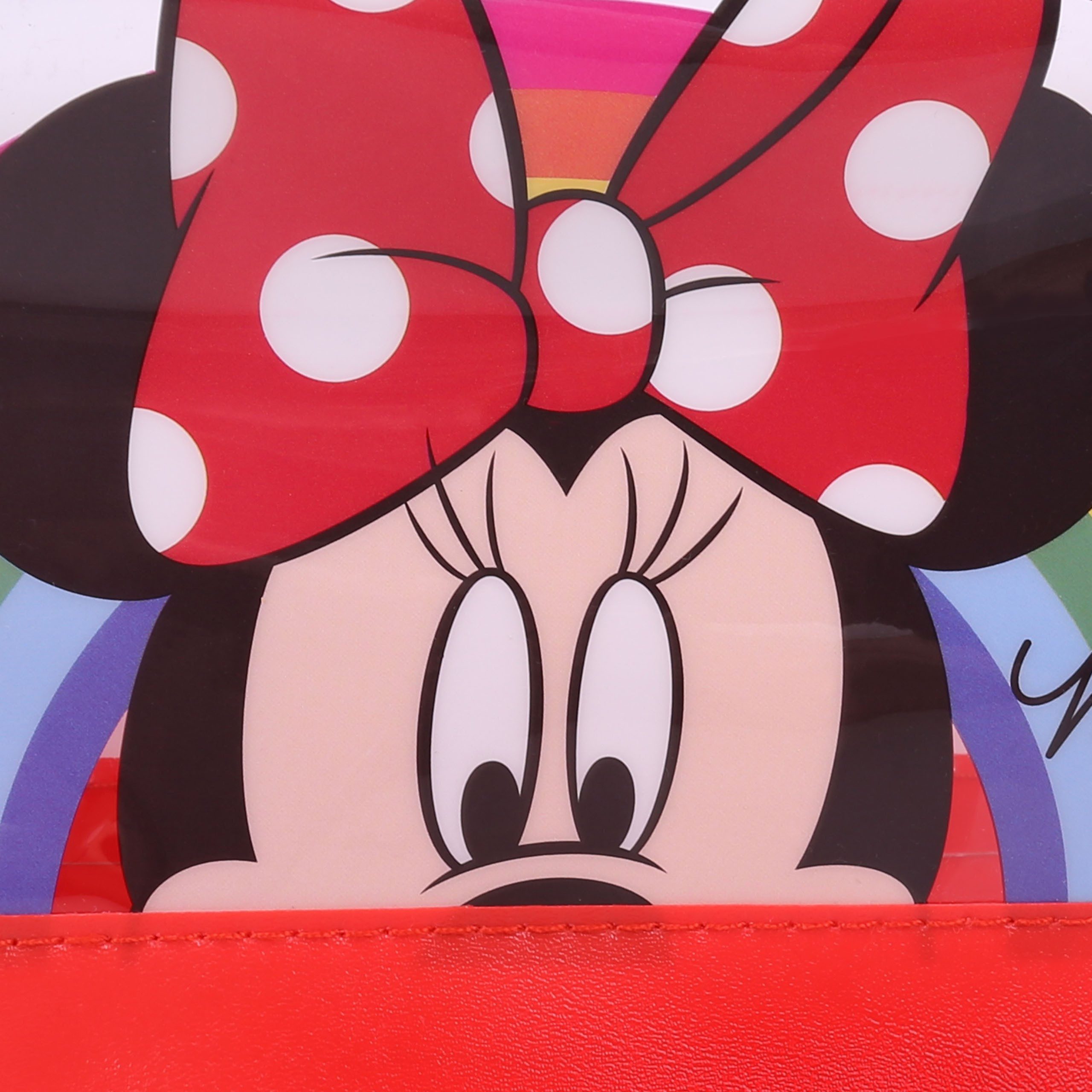 Sarcia.eu Kosmetiktasche Minnie Maus Kulturbeutel Kosmetiktasche, transparent + Haaraccessoires