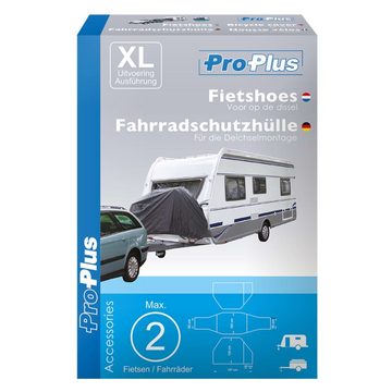 ProPlus Fahrradbox Fahrradabdeckung 2 Fahrräder für Deichselträger XL