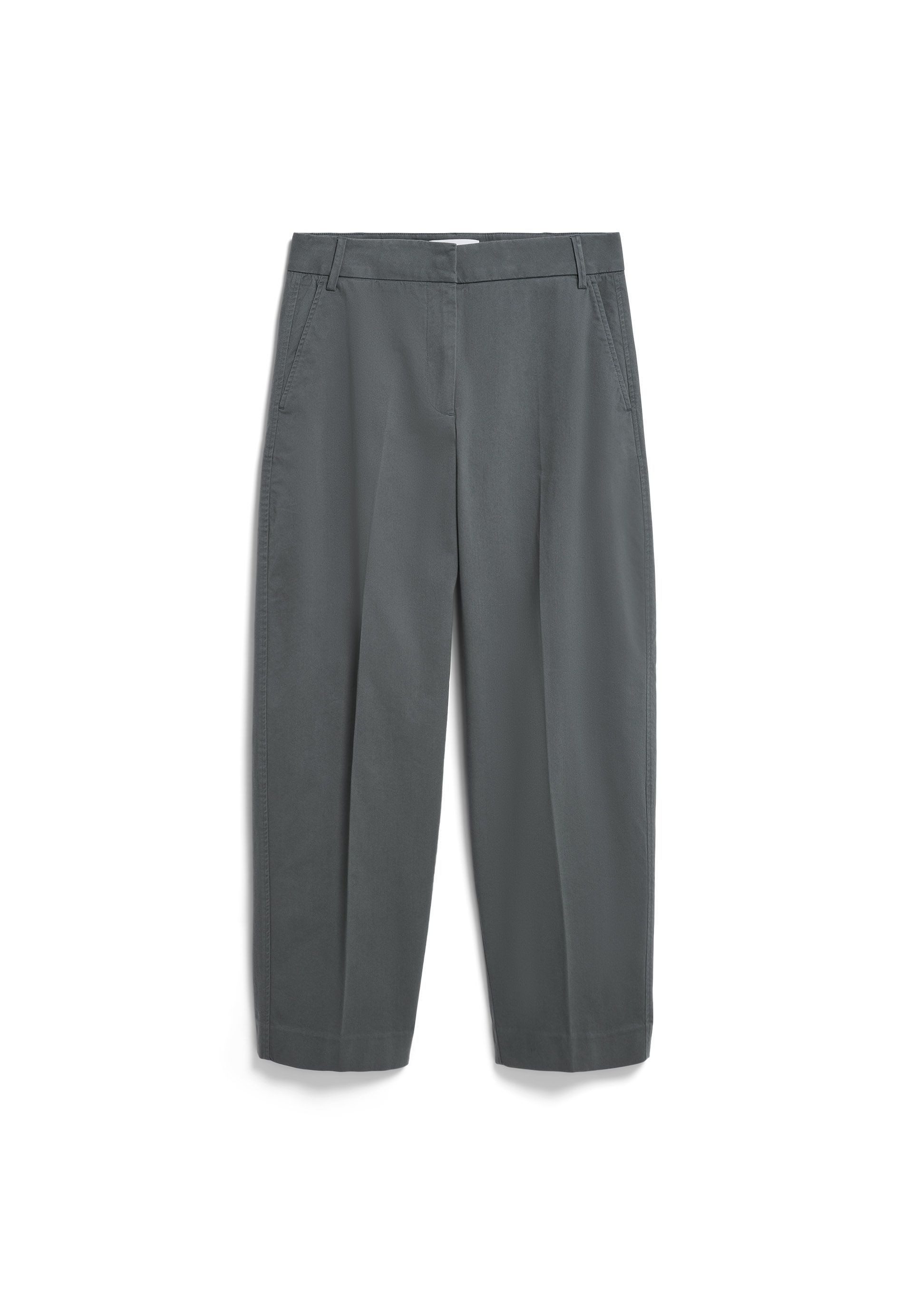 Stoffhose BARREL TWILL Webhose aus Bio-Baumwoll Mix