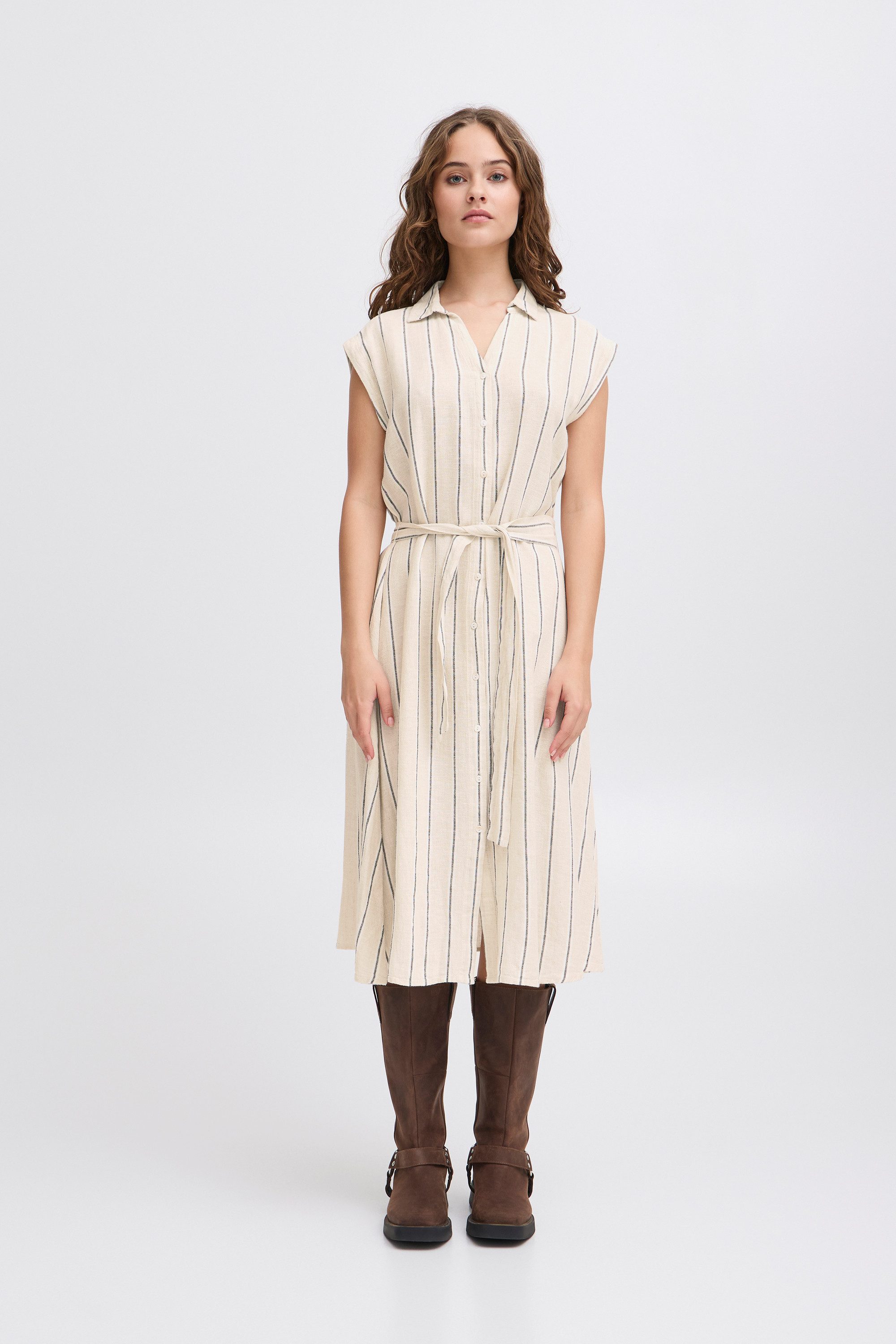 ICHI Jerseykleid Freizeitkleid IHLINNO