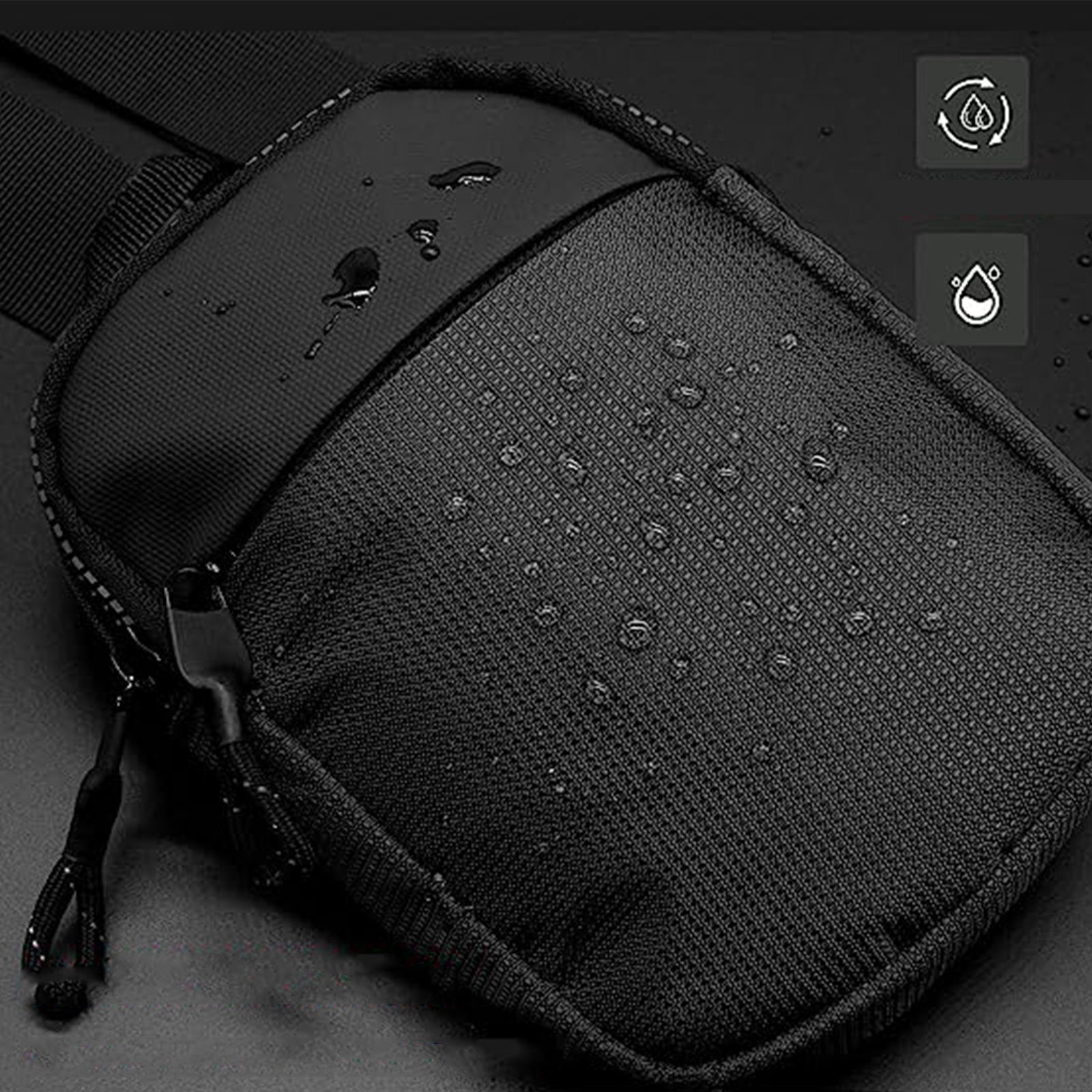 OKWISH Schultertasche Umhängetasche Brusttasche Rucksack Streetwear günstig online kaufen