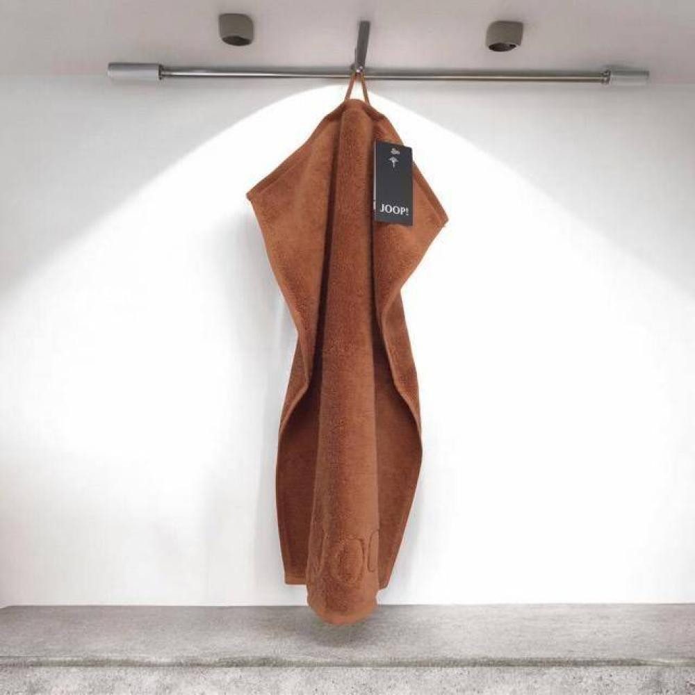 JOOP! Gästehandtuch Selection 1710 Uni Terrakotta, 100% Baumwolle (1-St)