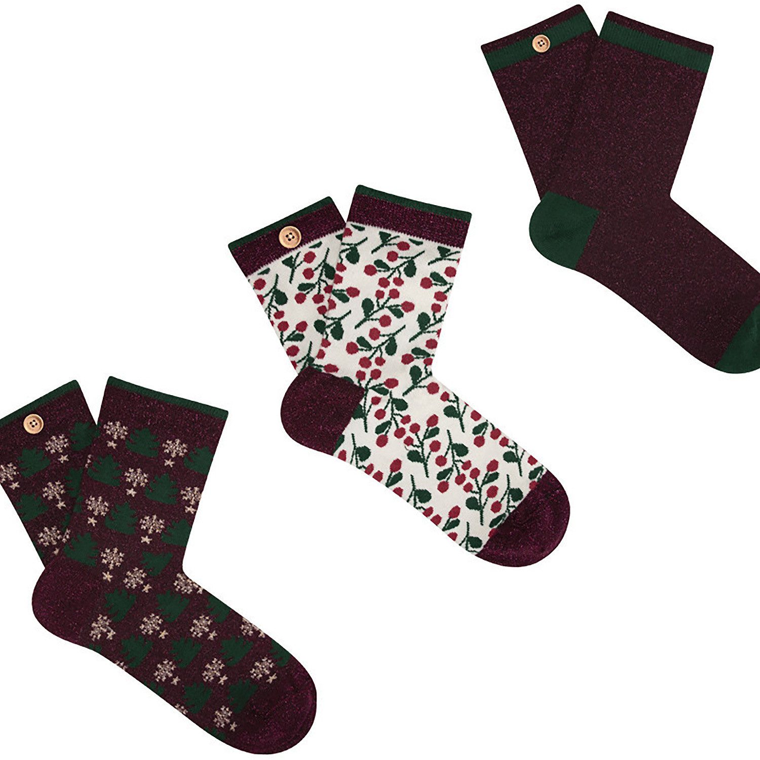 Funktionssocken Socken W BABY IT´S COLD OUTSIDE - 3 PACK