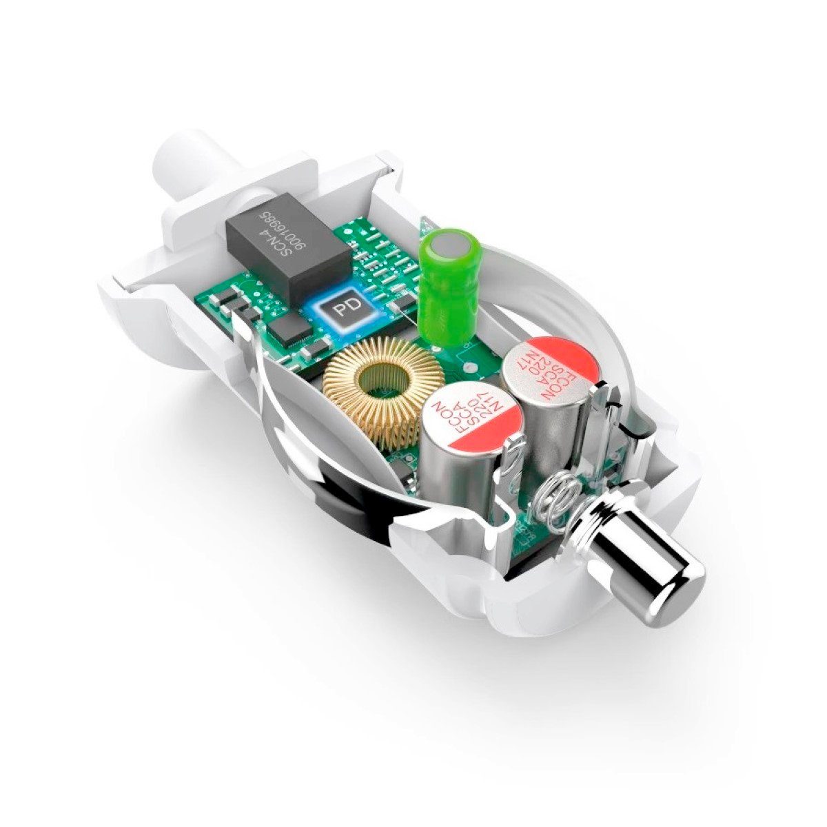 Hama KFZ Schnell-Ladekabel Lightning 18W USB PD Smartphone-Ladegerät (Lade-Adapter Auto Ladegerät Schnellladung Power Delivery) – Bild 3 von 5